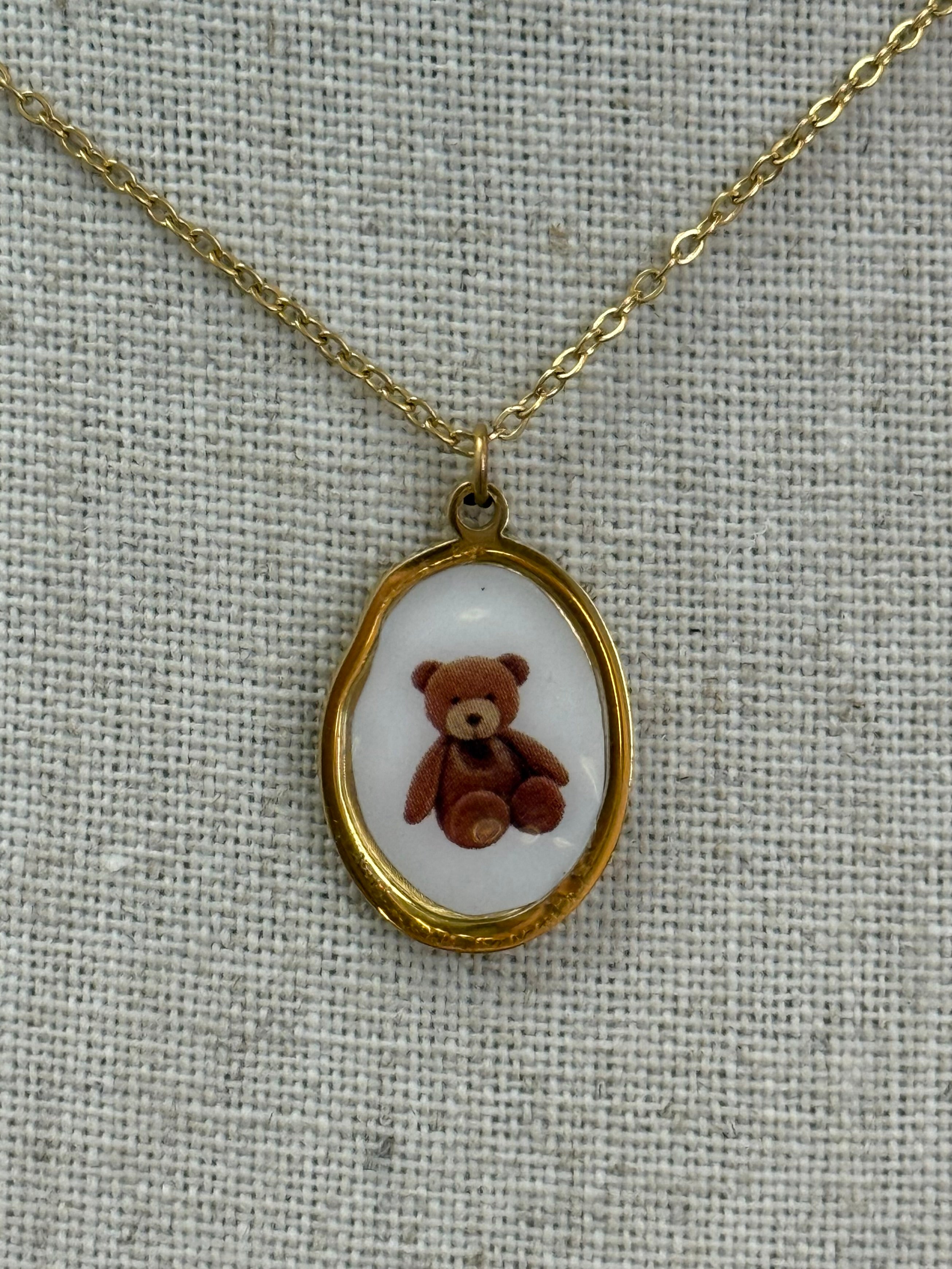 Collana ciondolo orsetto