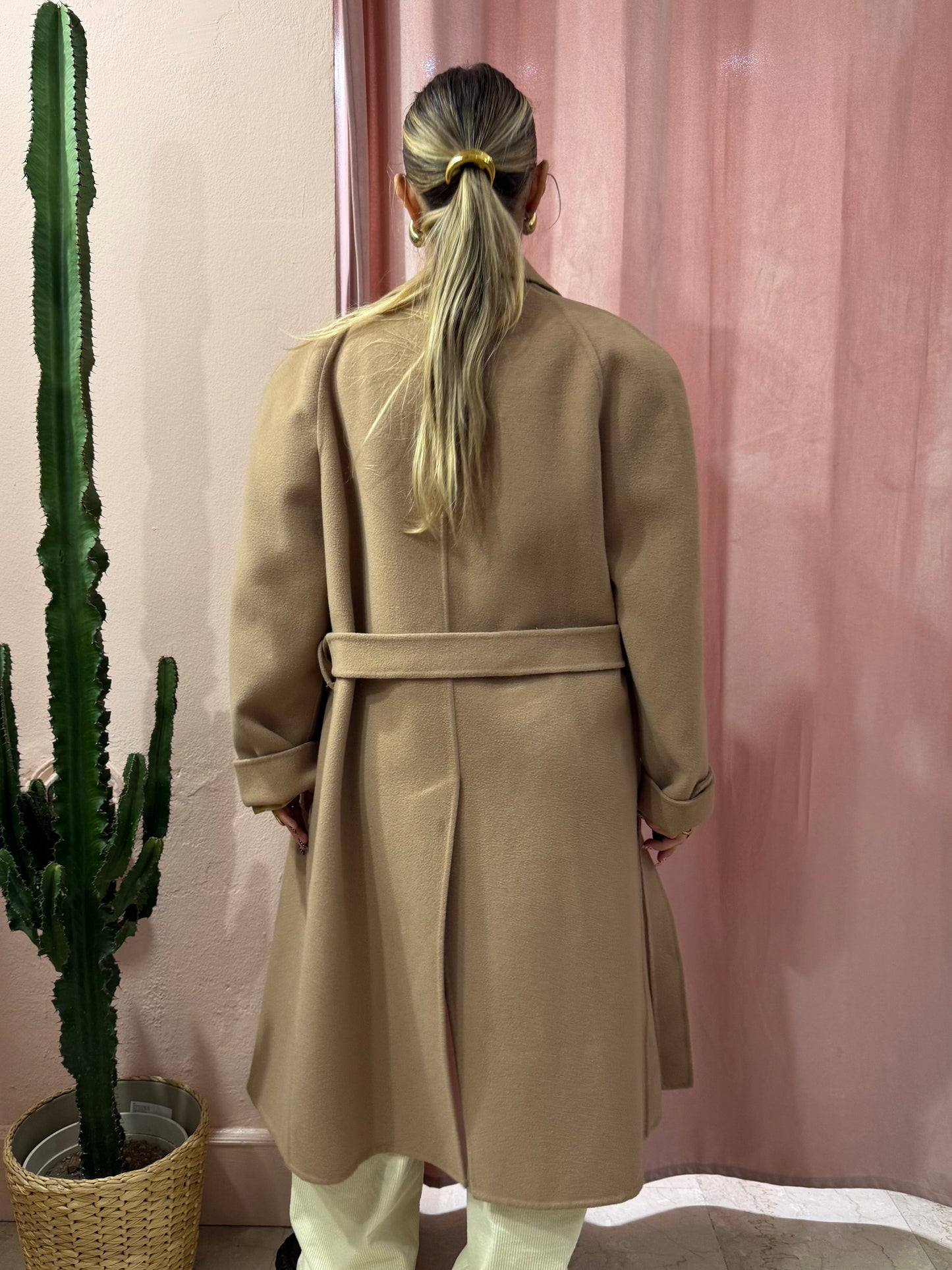 Capotto Corneliani cammello