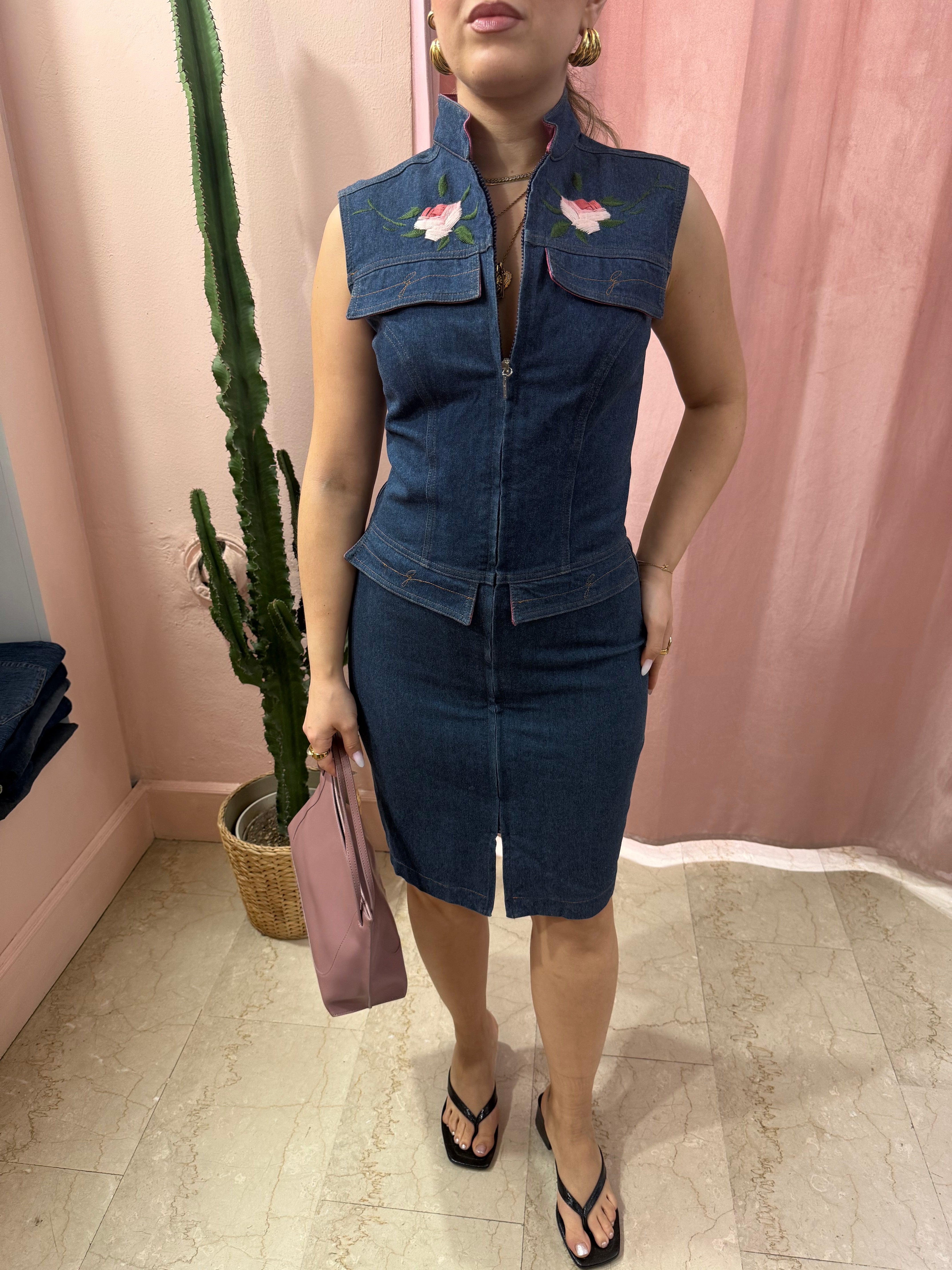 Vestito Gattinoni in denim