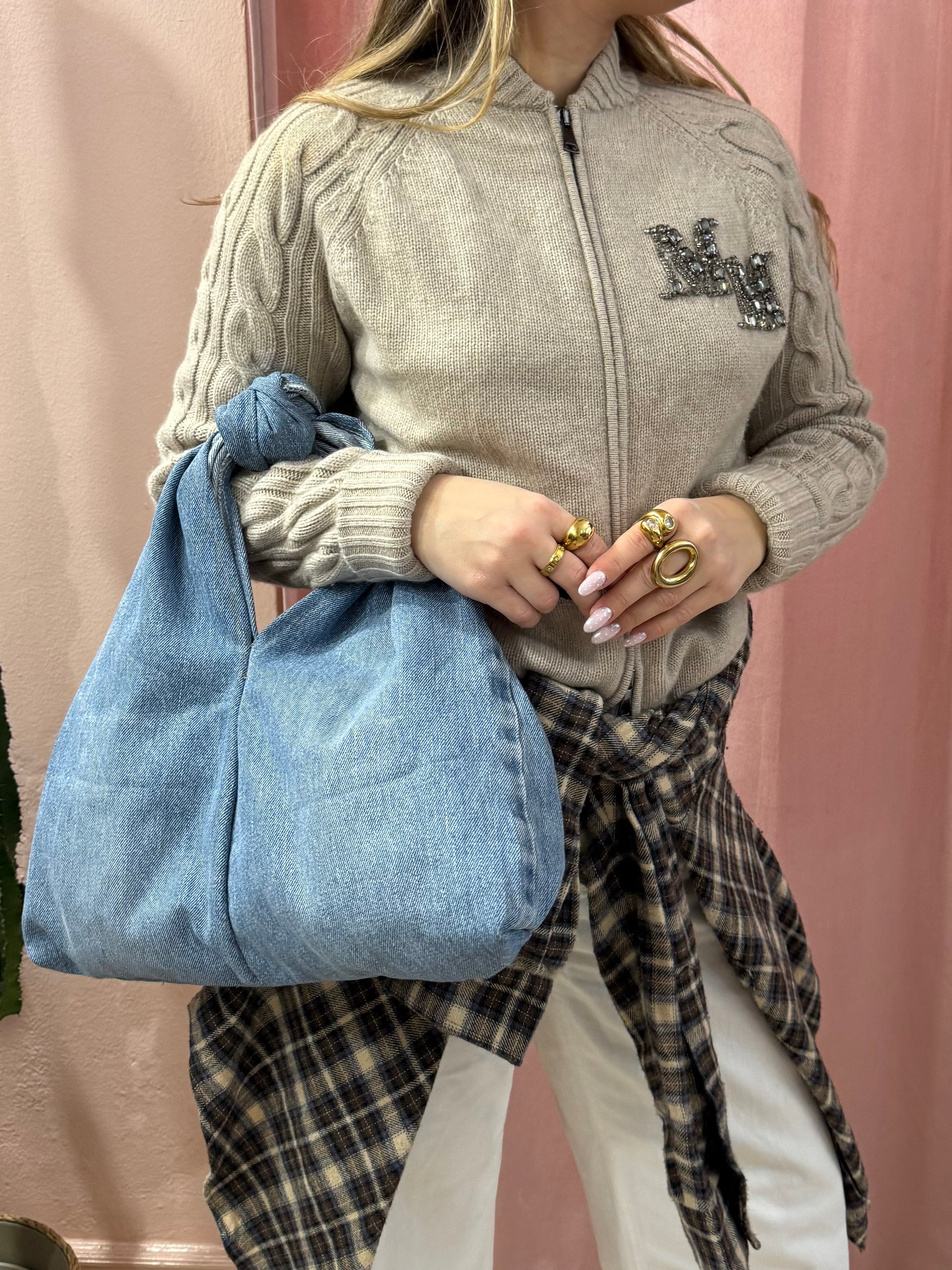 Borsa Levis upcycling nodo