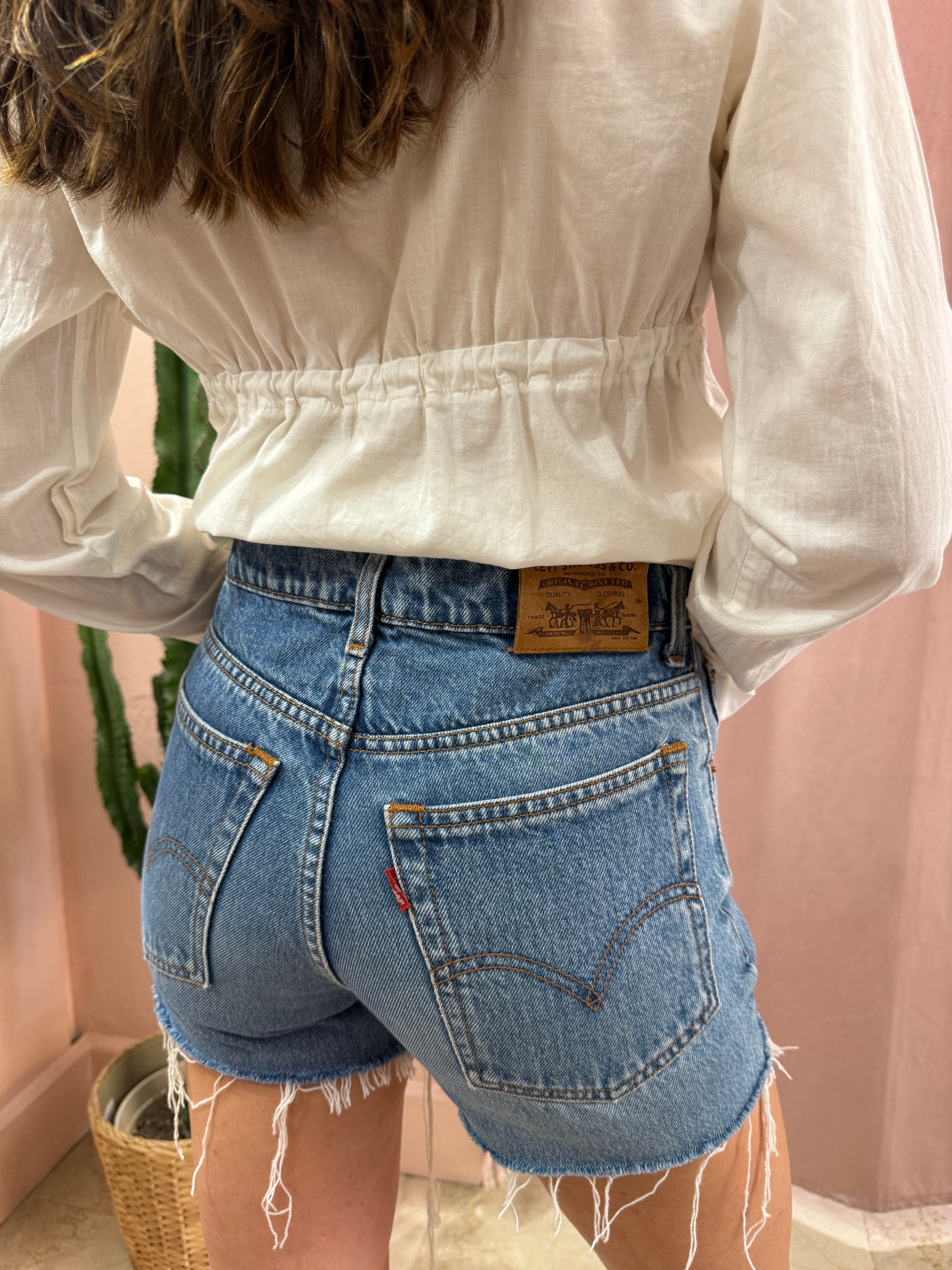Shorts Levis vintage vita alta