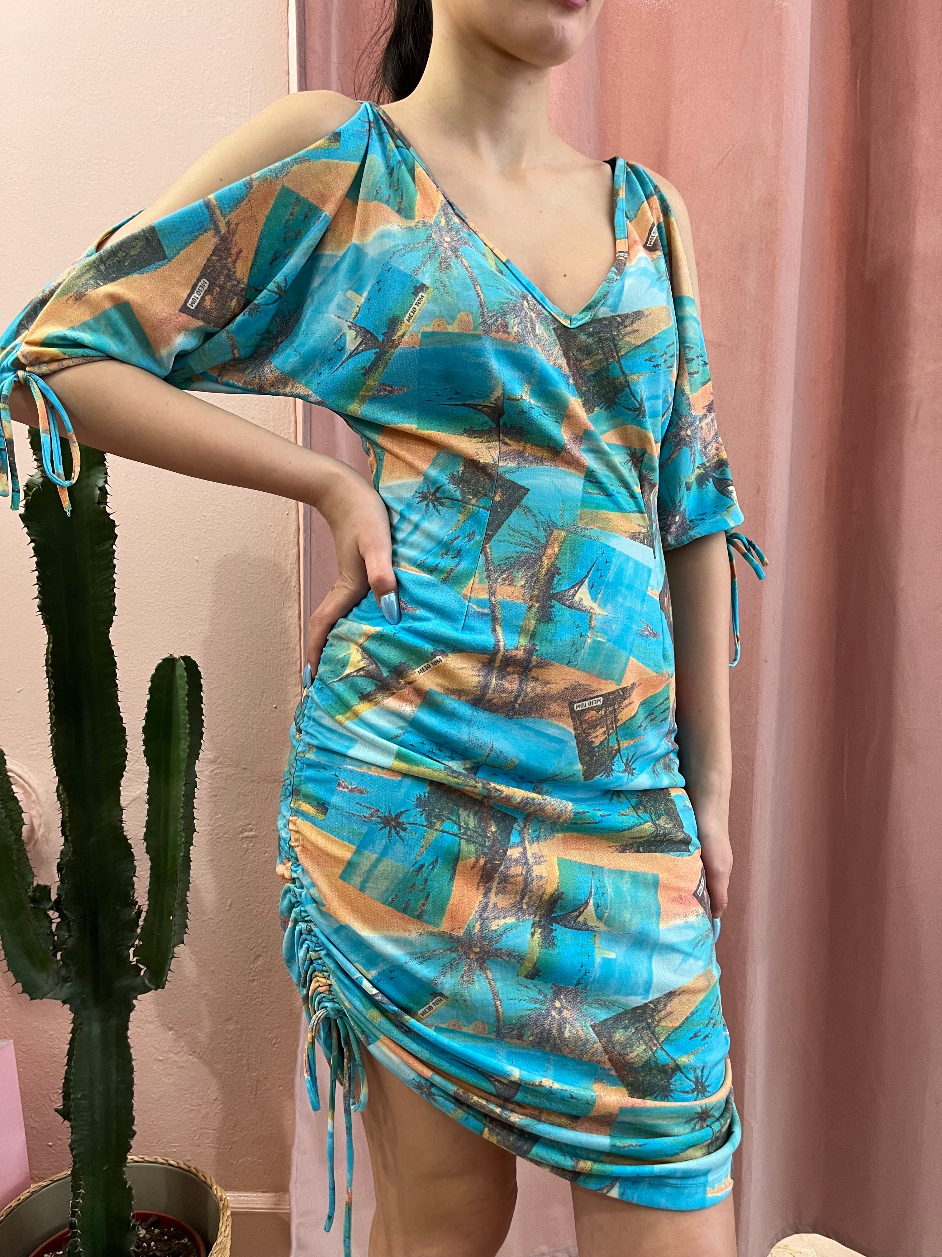 Vestito Sharm azzurro - Lizzy Vintage