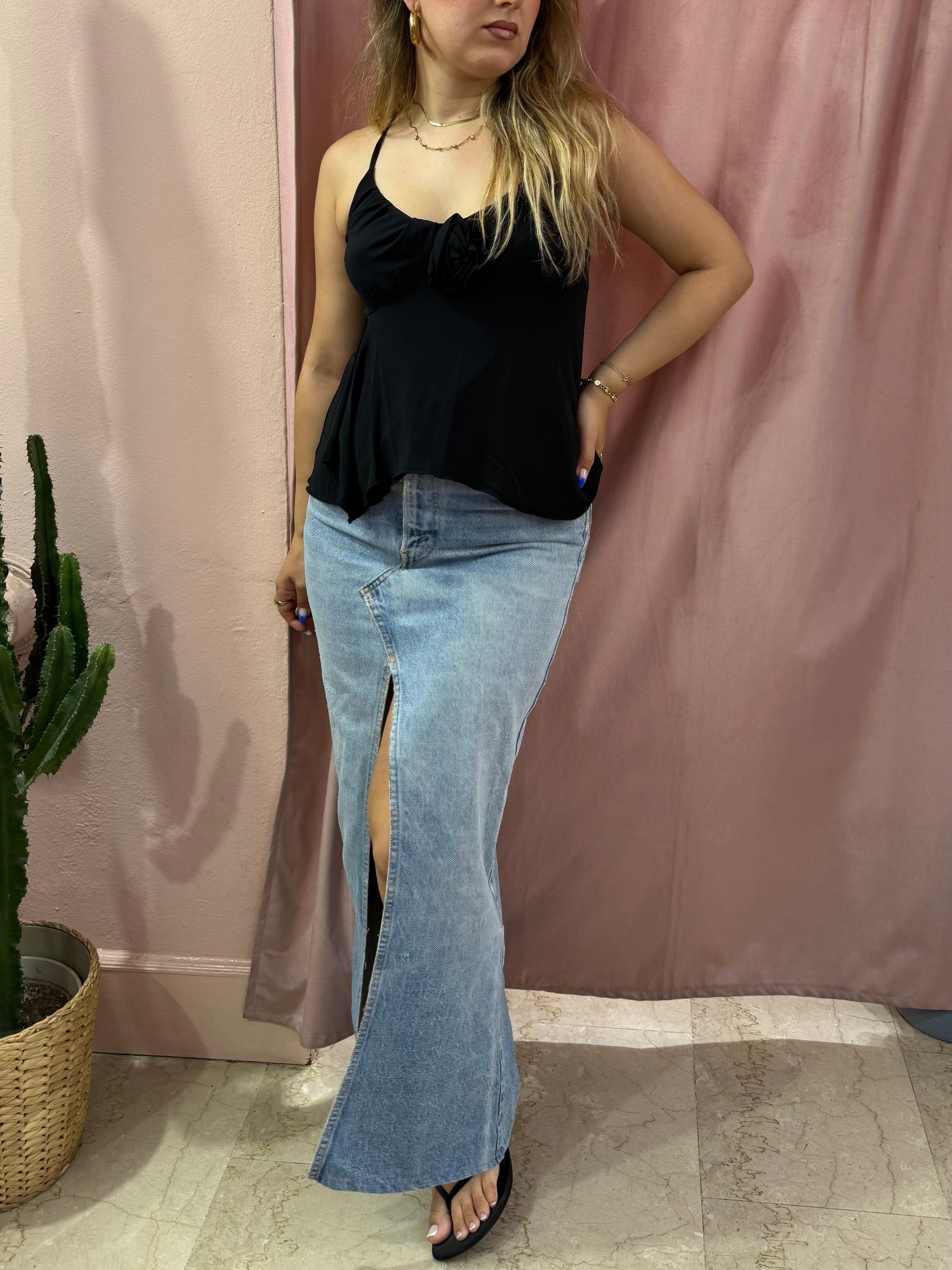Maxi gonna Levis vintage orange tab