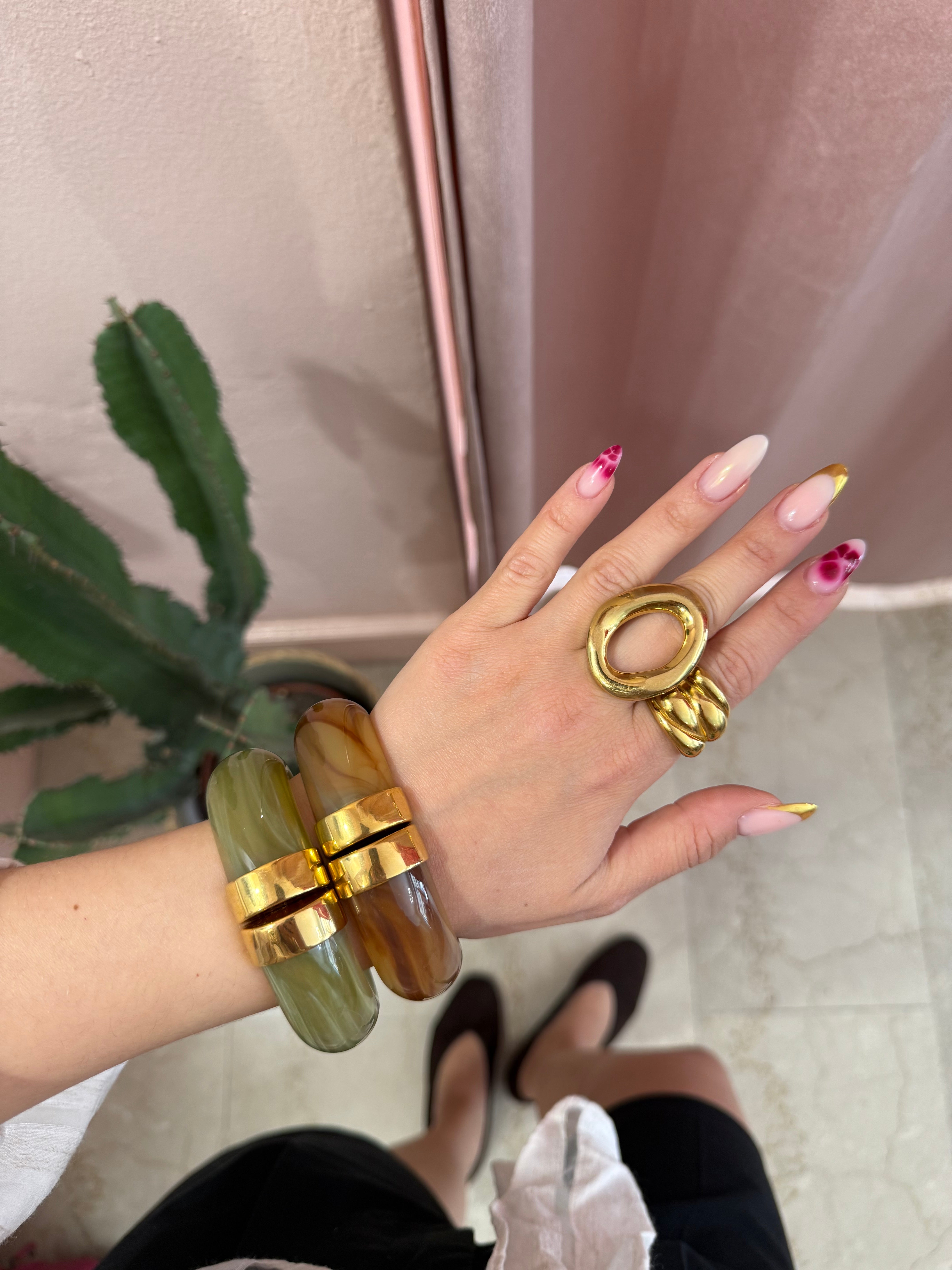 Bracciale in resina più colori