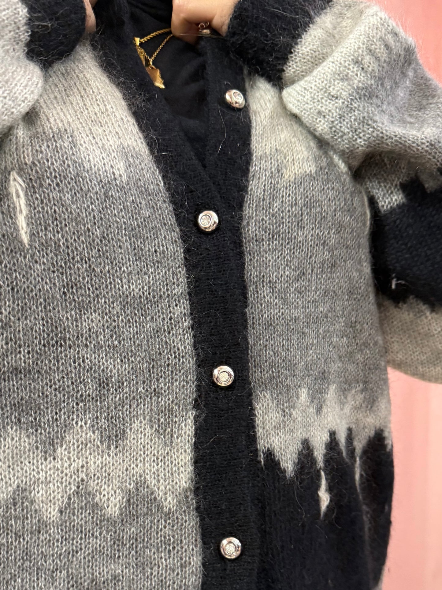 Maglione in kid mohair