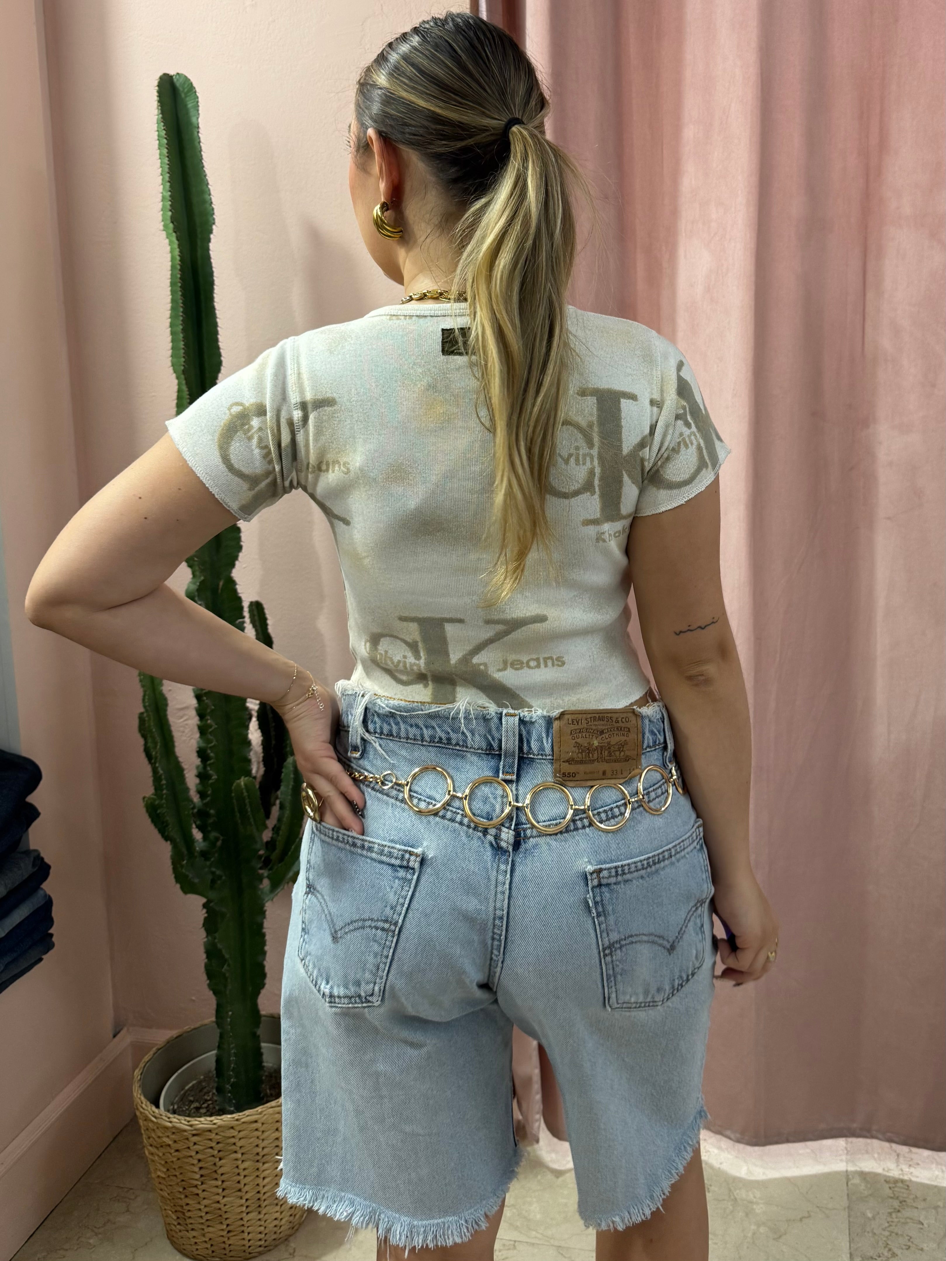 Bermuda Levis vintage chiaro