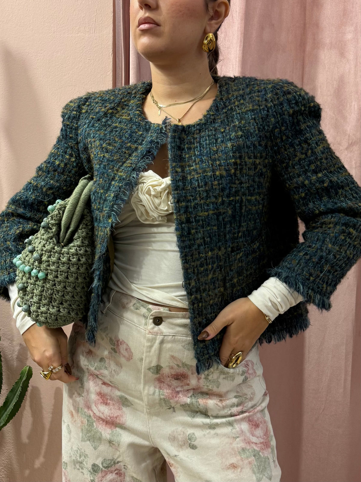 Blazer Intrend in tweed