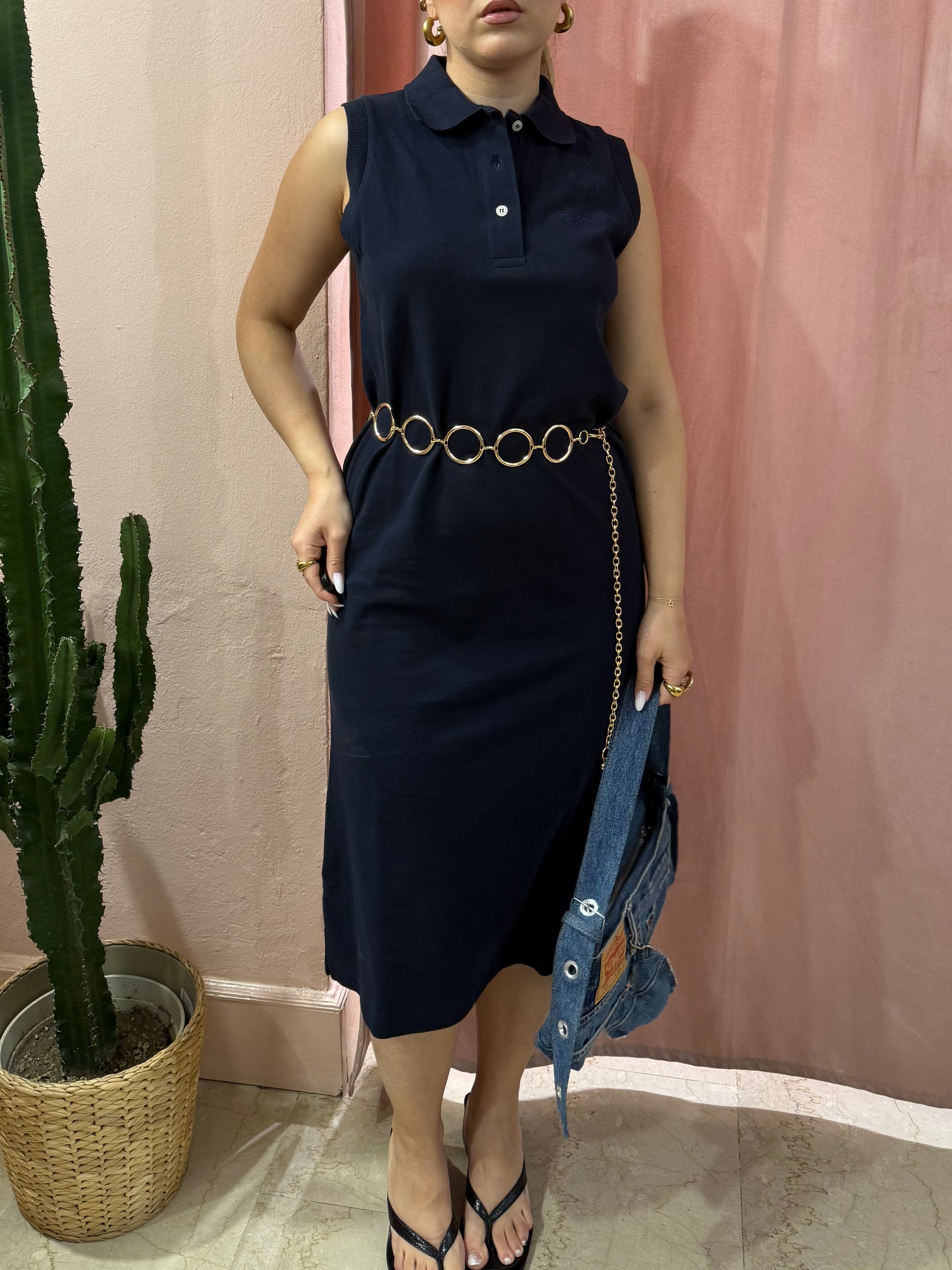 Vestito lungo Les Copains beach blu