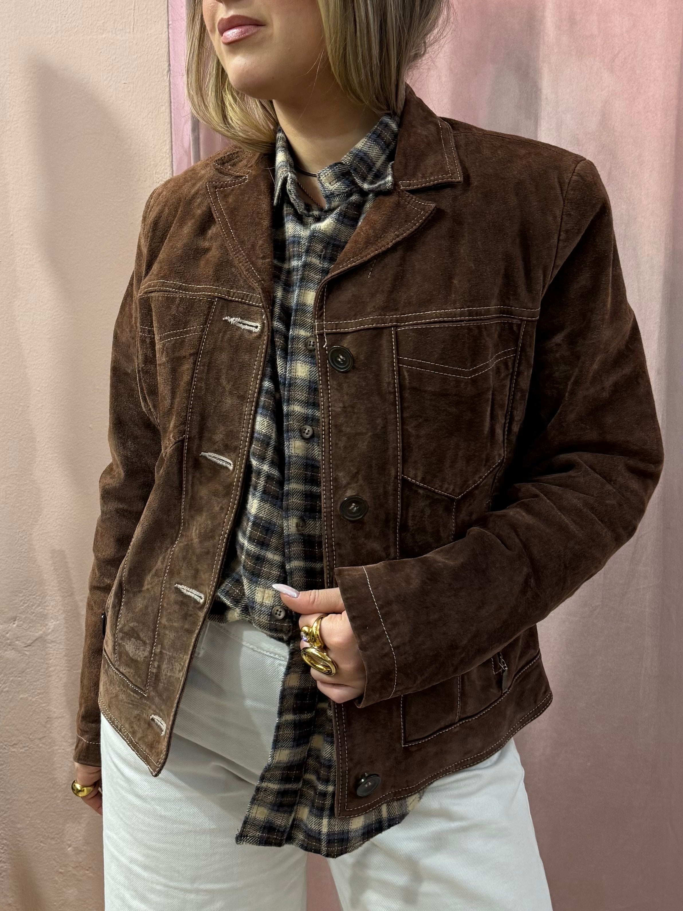 Giacca in vera pelle