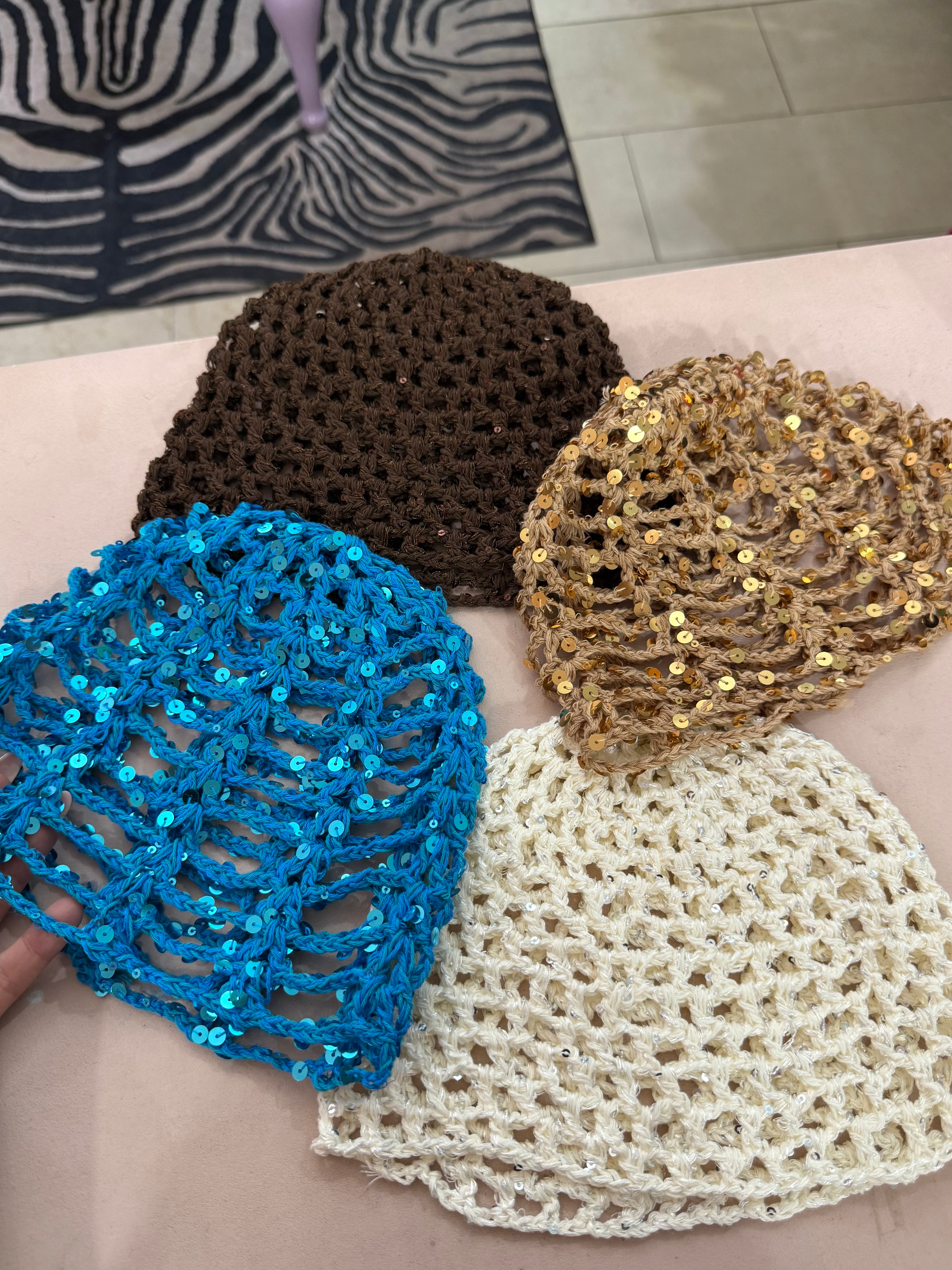 Cuffia crochet | più colori
