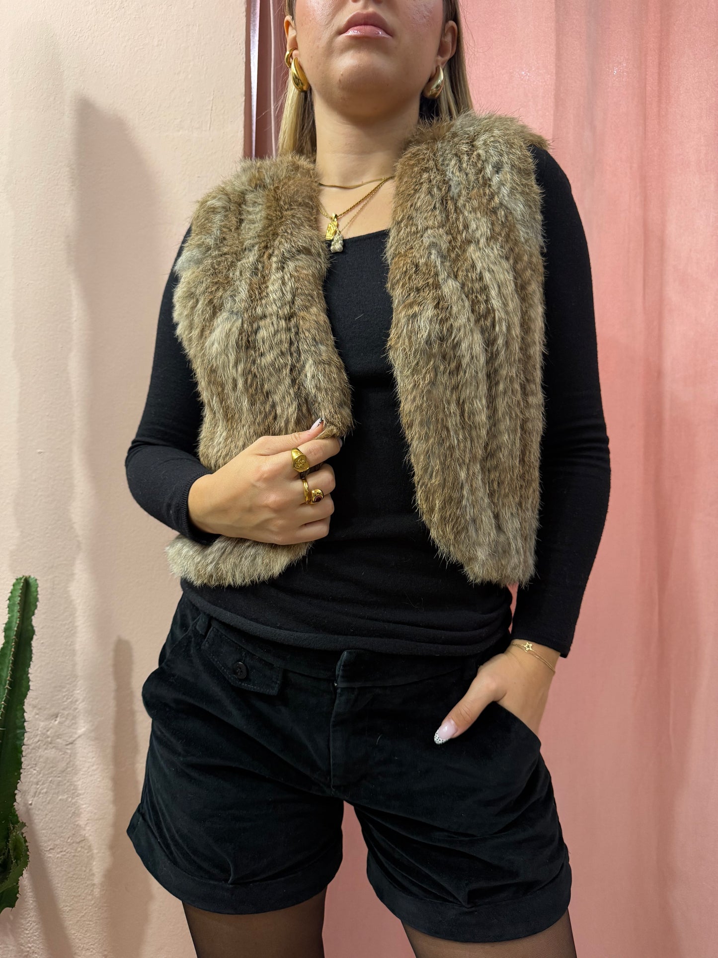 Gilet in lapin