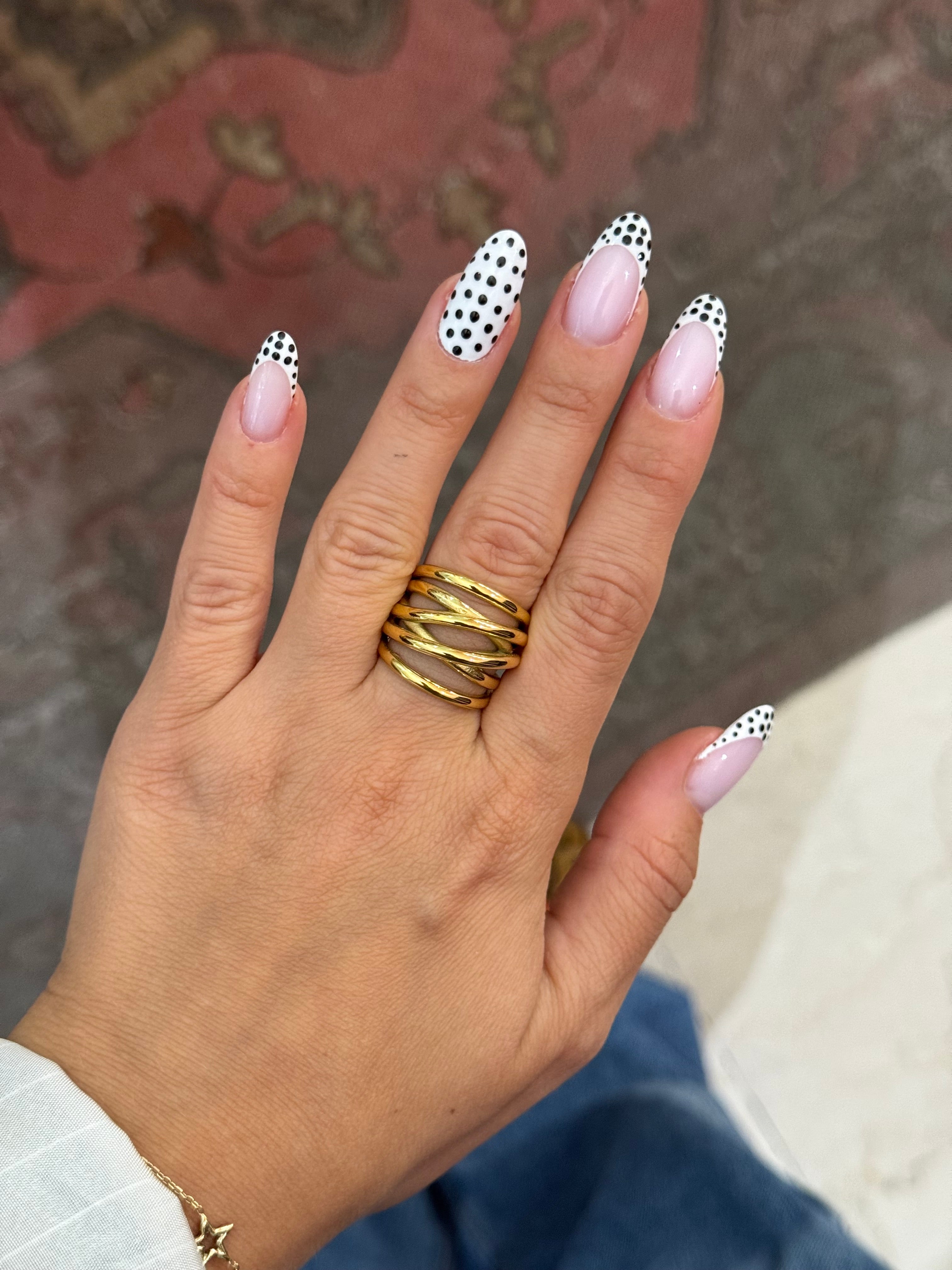 Anello “Intreccio” gold/silver