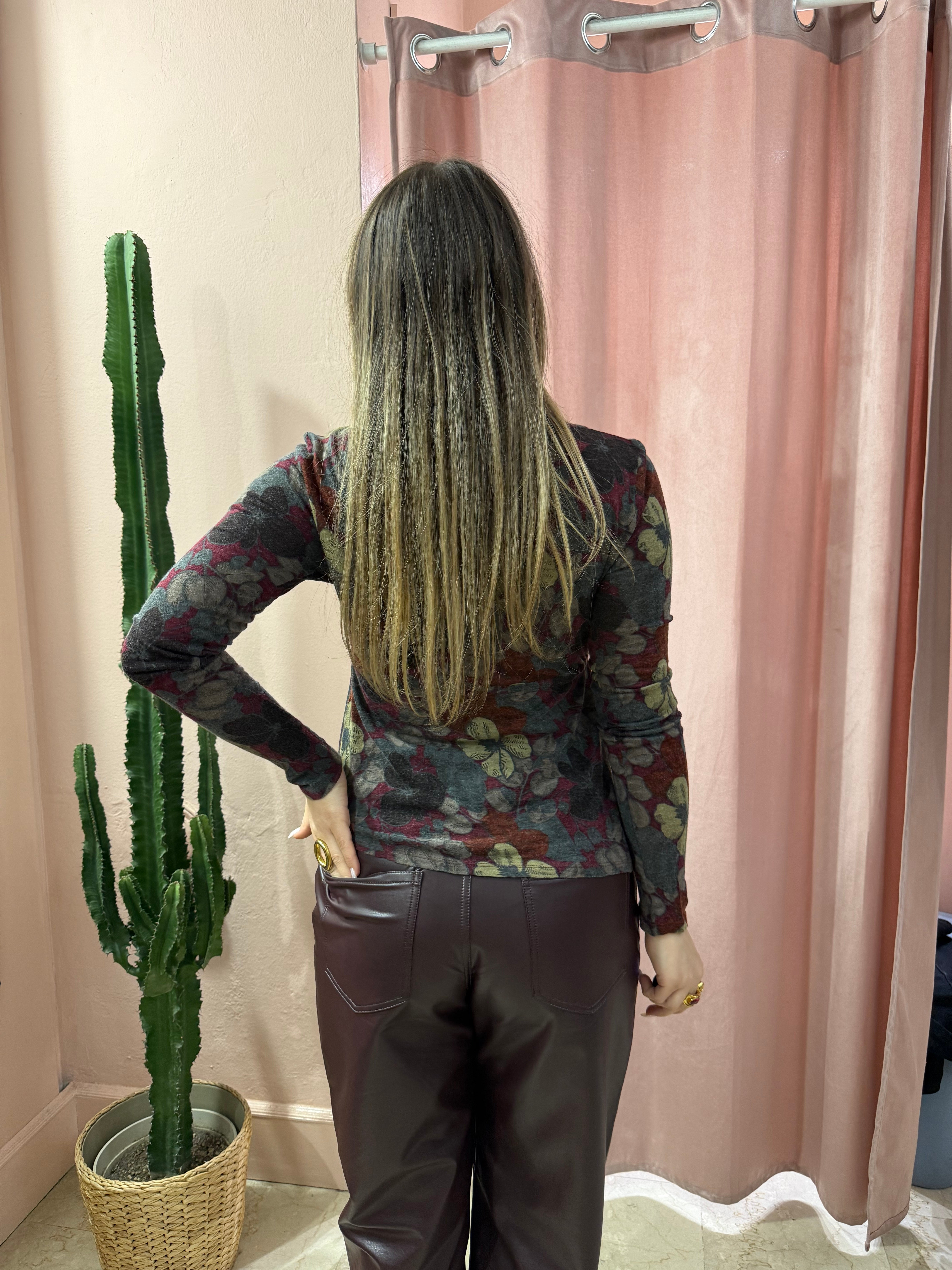 Top Max&co fantasia a fiori