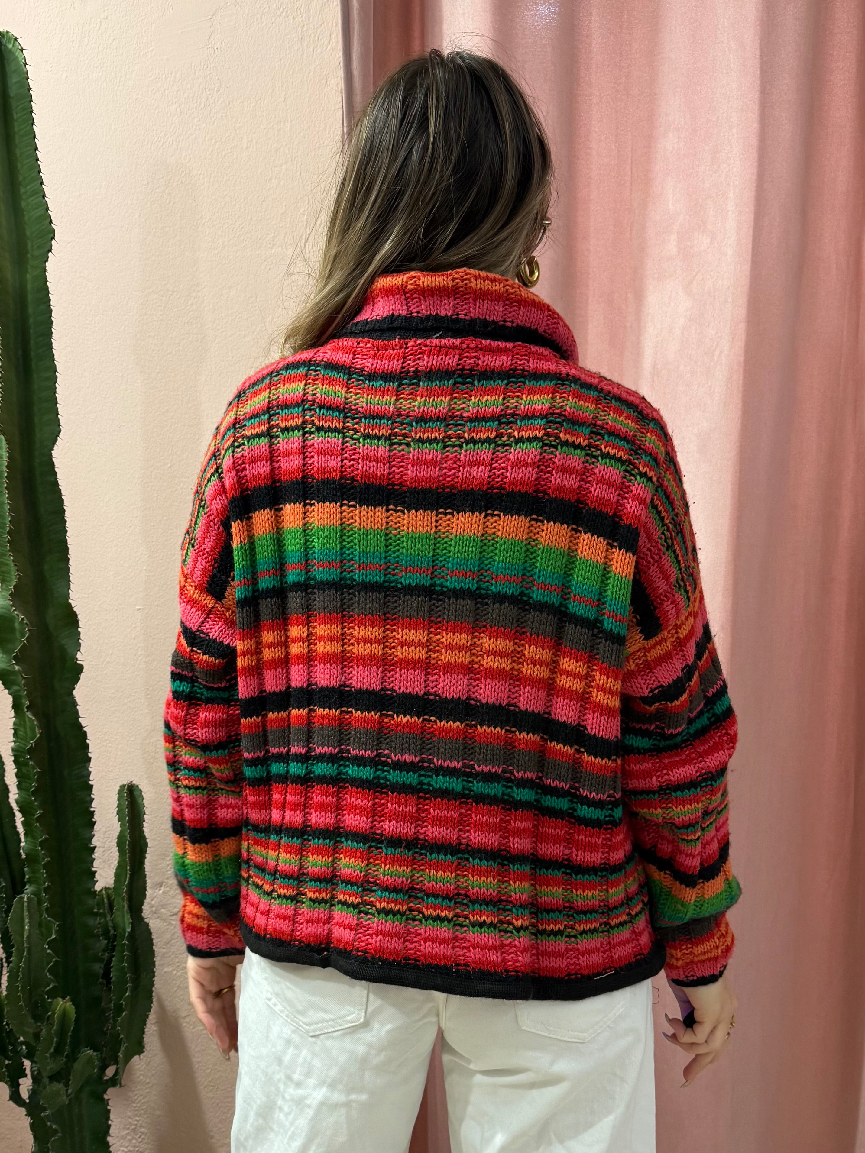 Cardigan multicolor