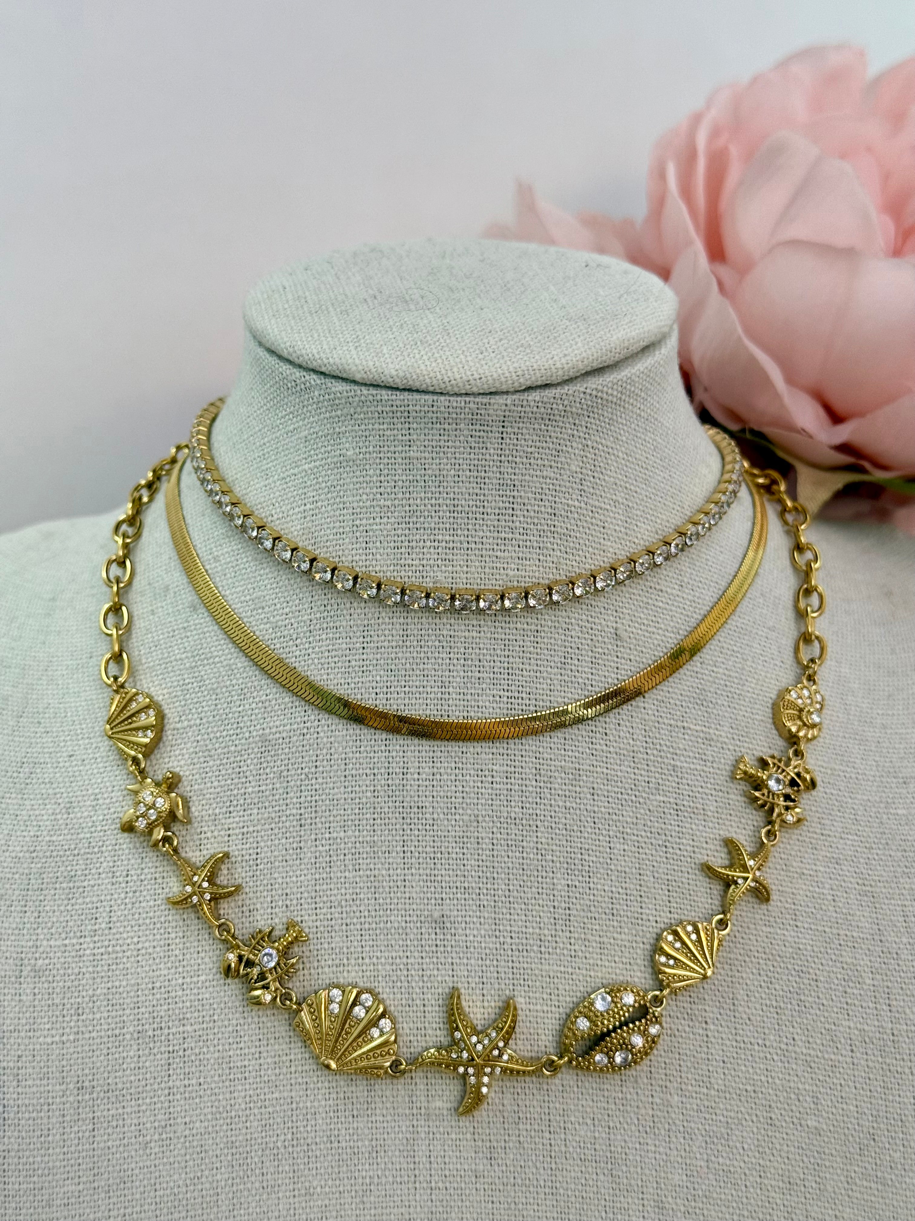 Collana girocollo marina