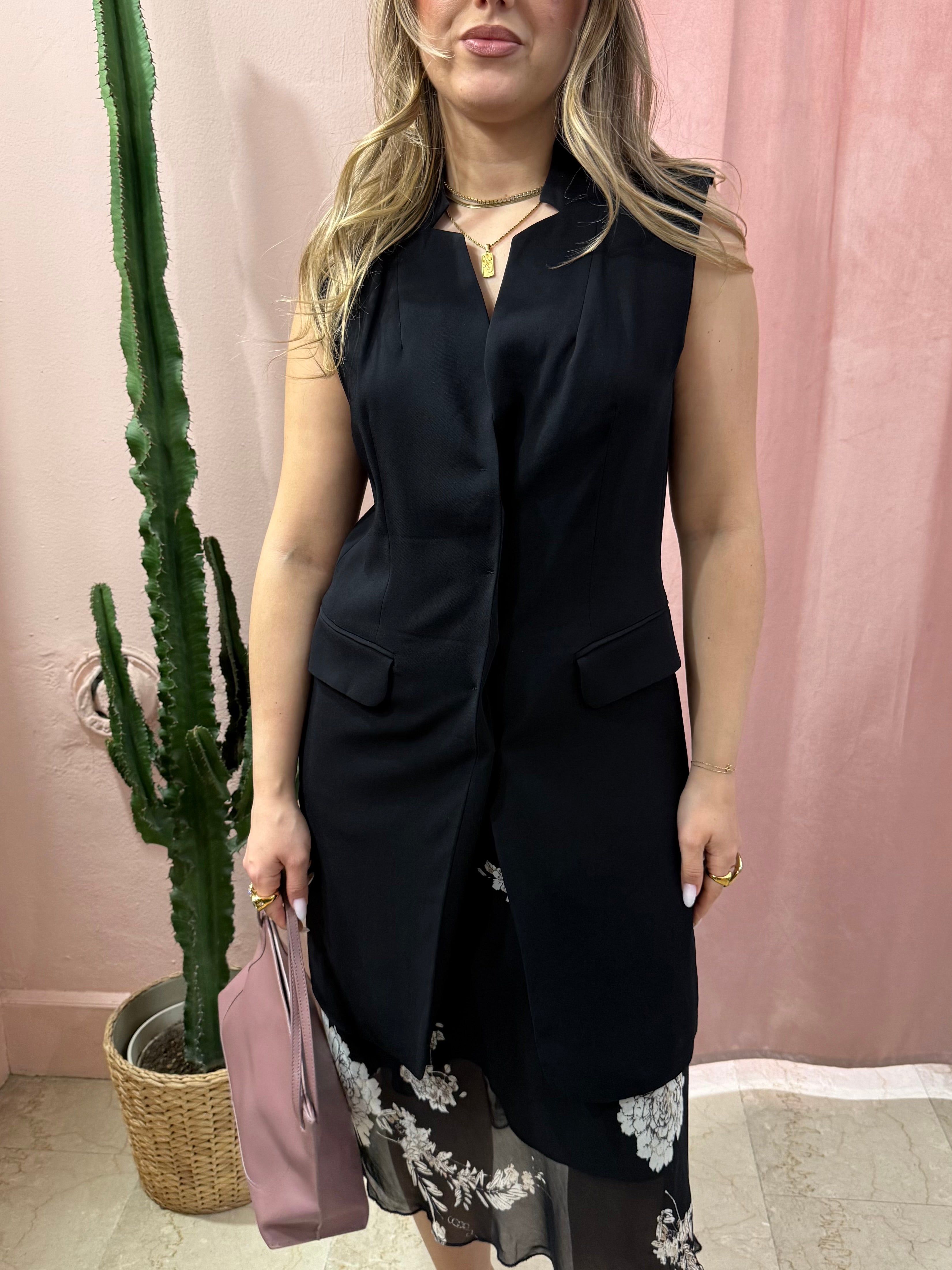 Gilet lungo Max&co. nero