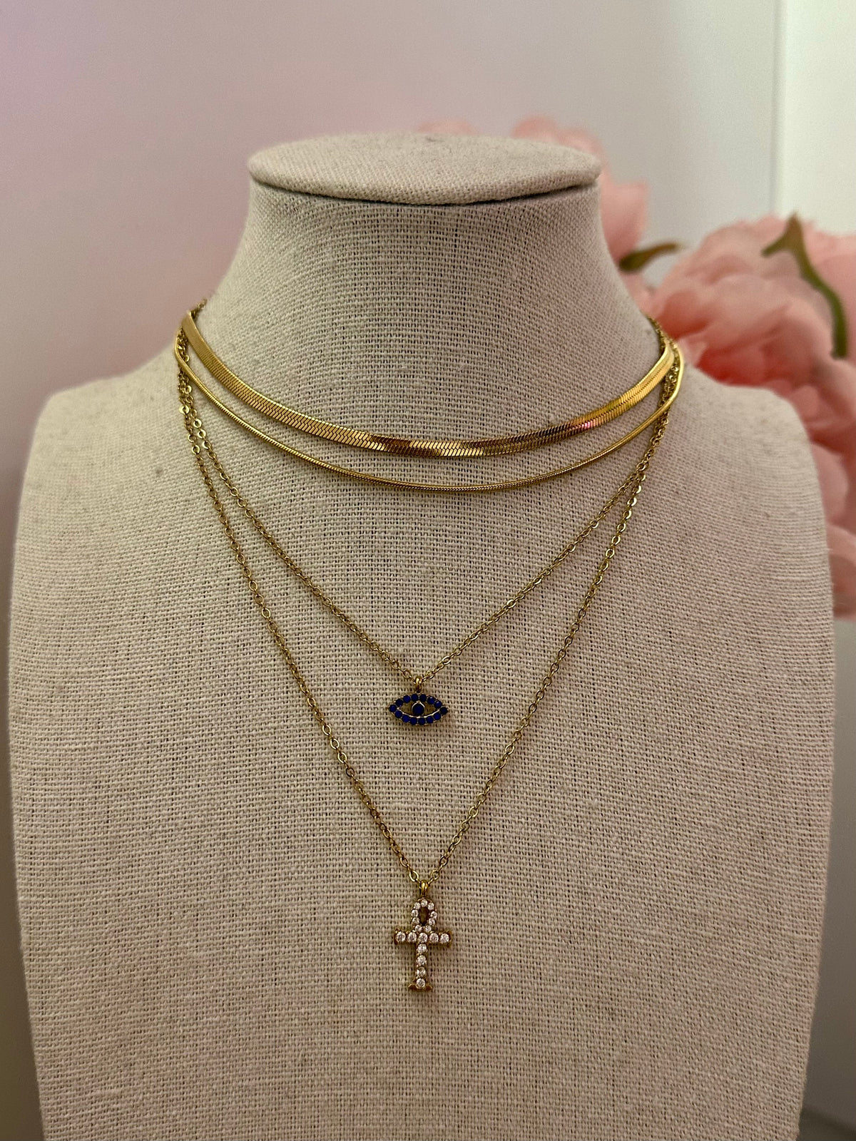 Collana occhio di fatima