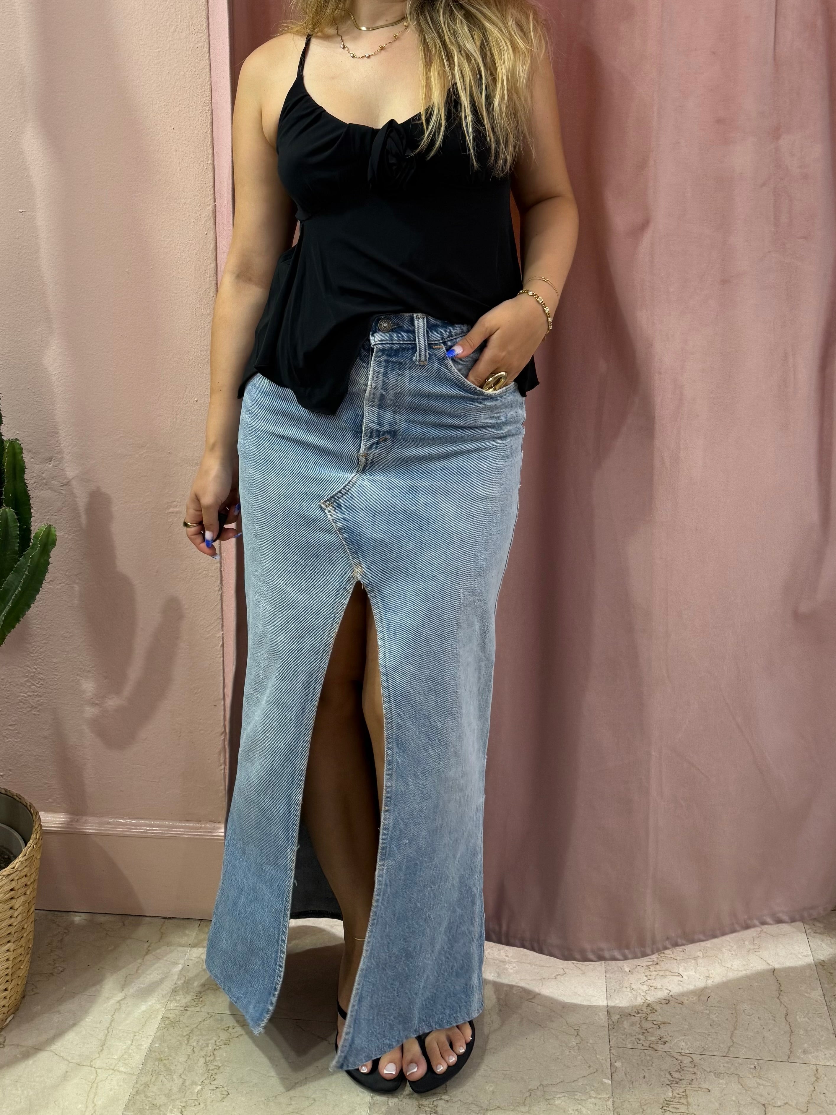 Maxi gonna Levis vintage orange tab