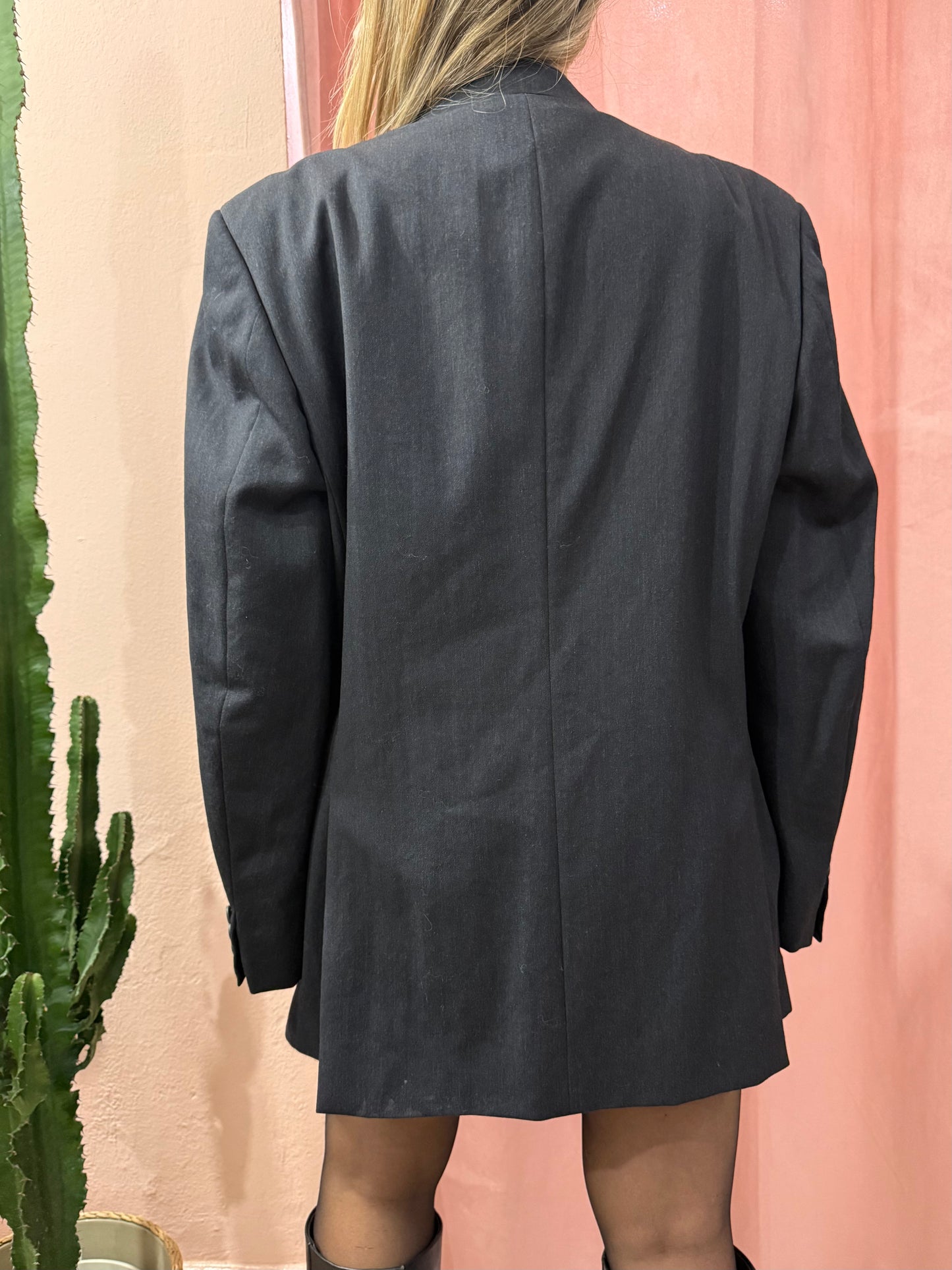 Blazer upcycling fiocchi antracite