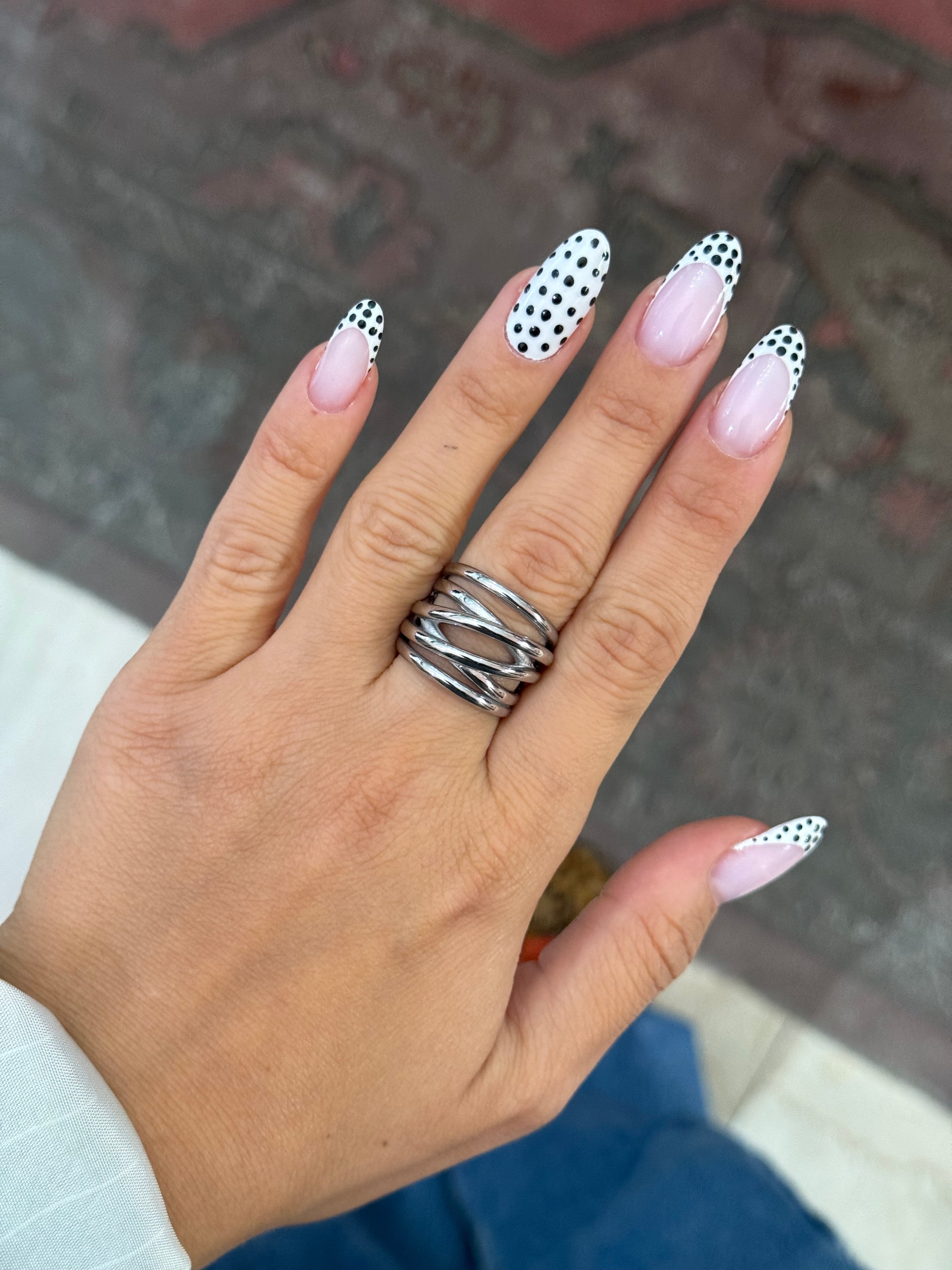 Anello “Intreccio” gold/silver