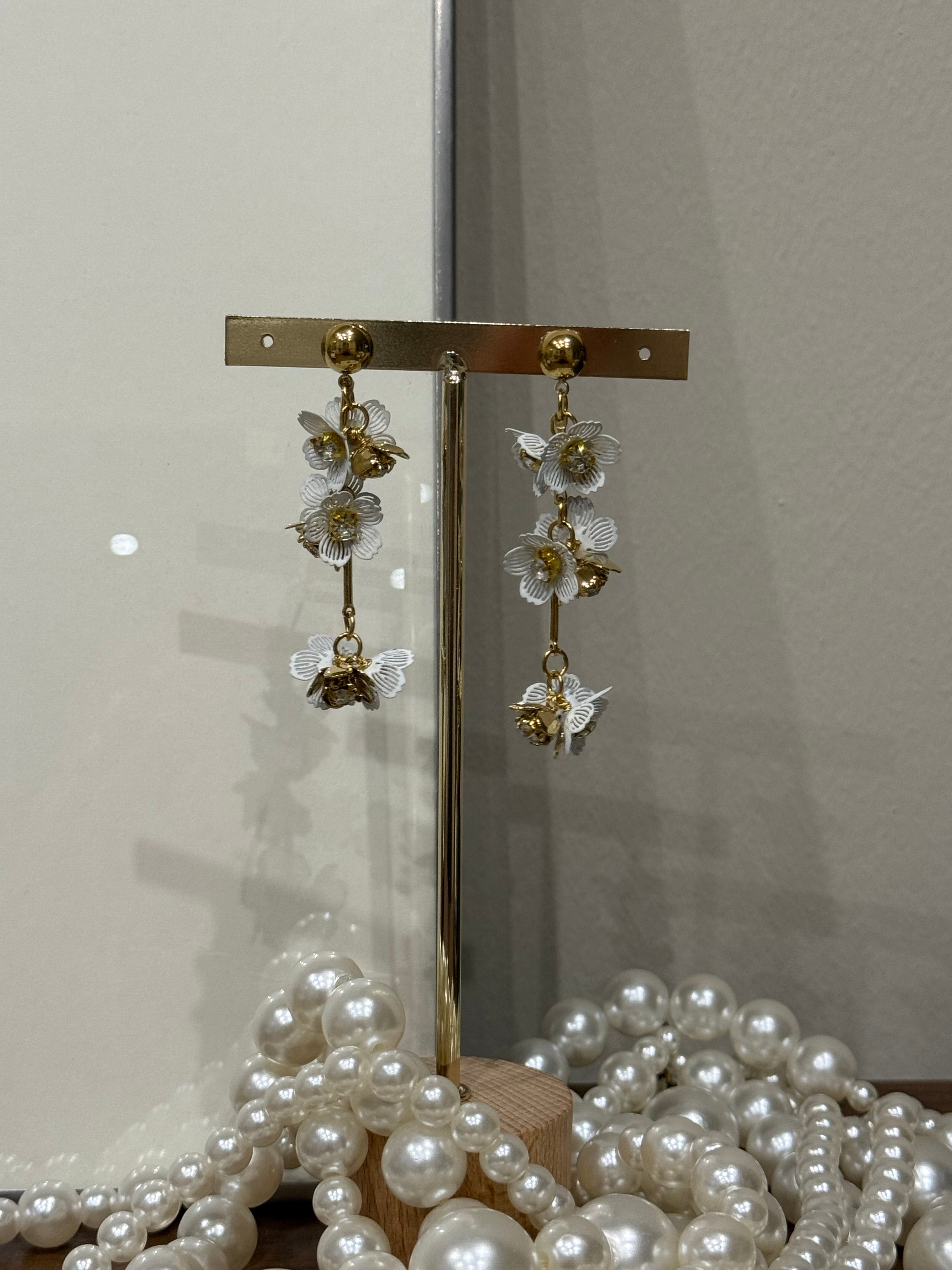 Orecchini pendenti primavera
