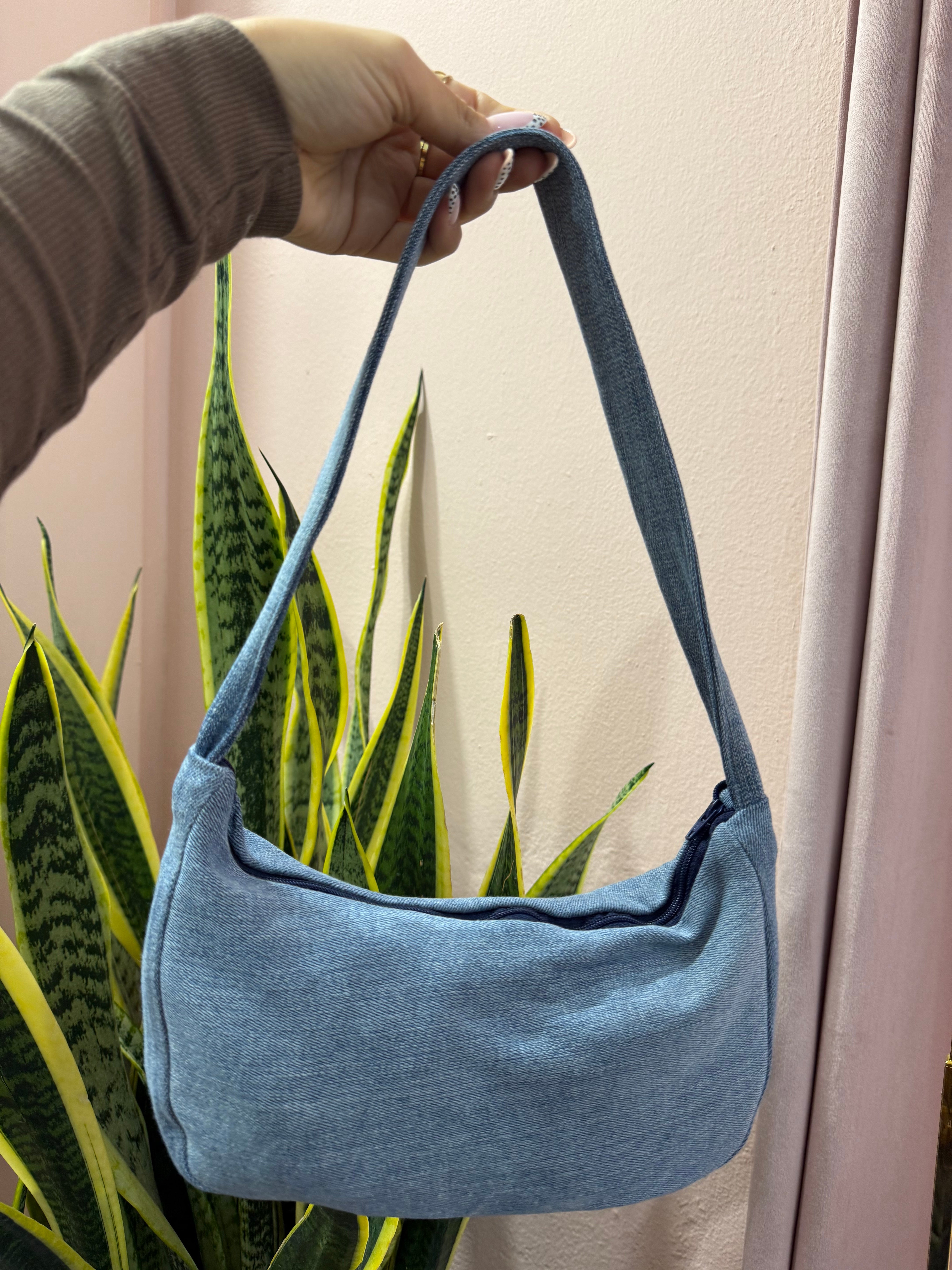 Borsa Levis upcycling denim chiaro