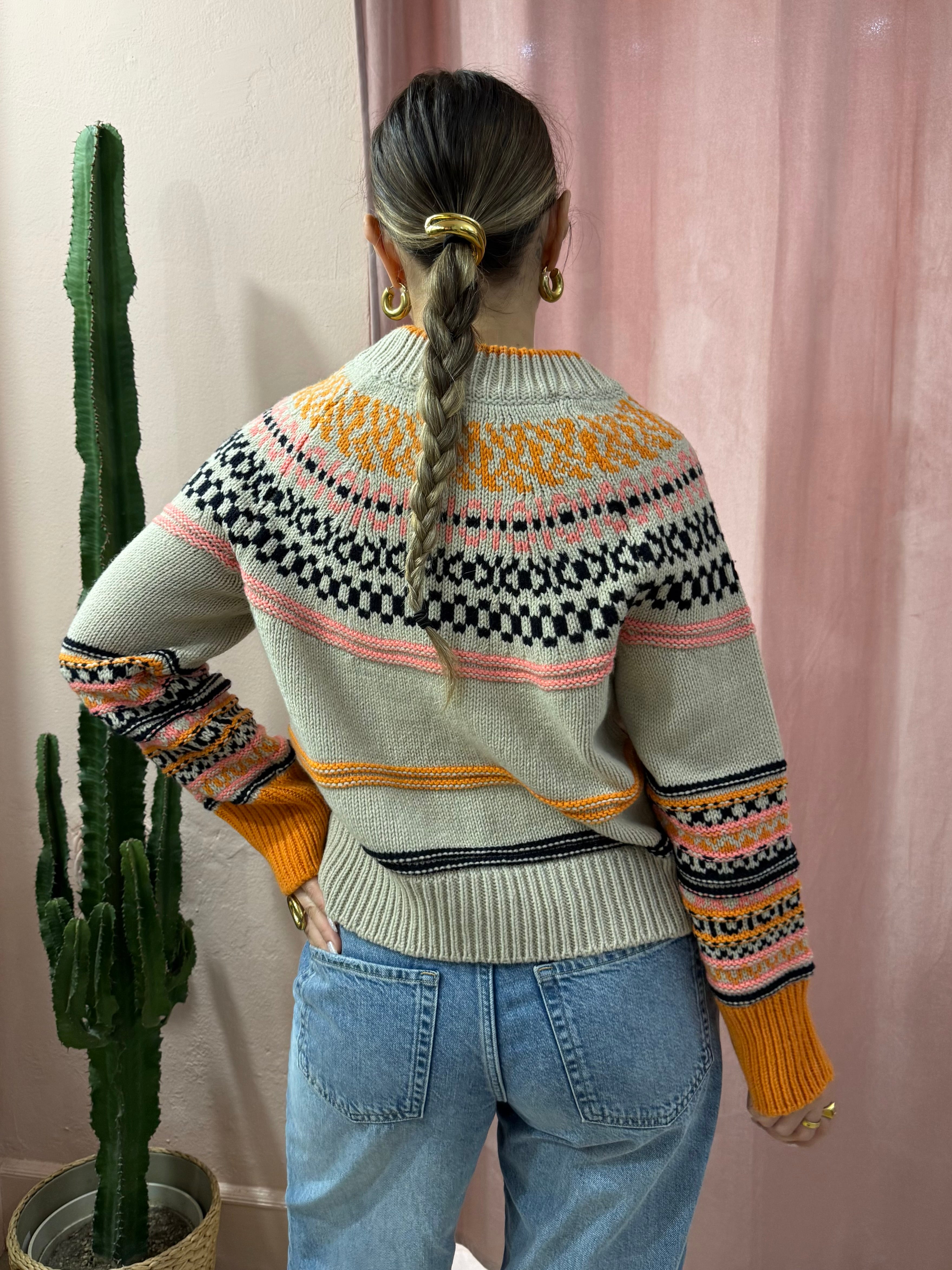 Maglione Max&co. trama jacquard