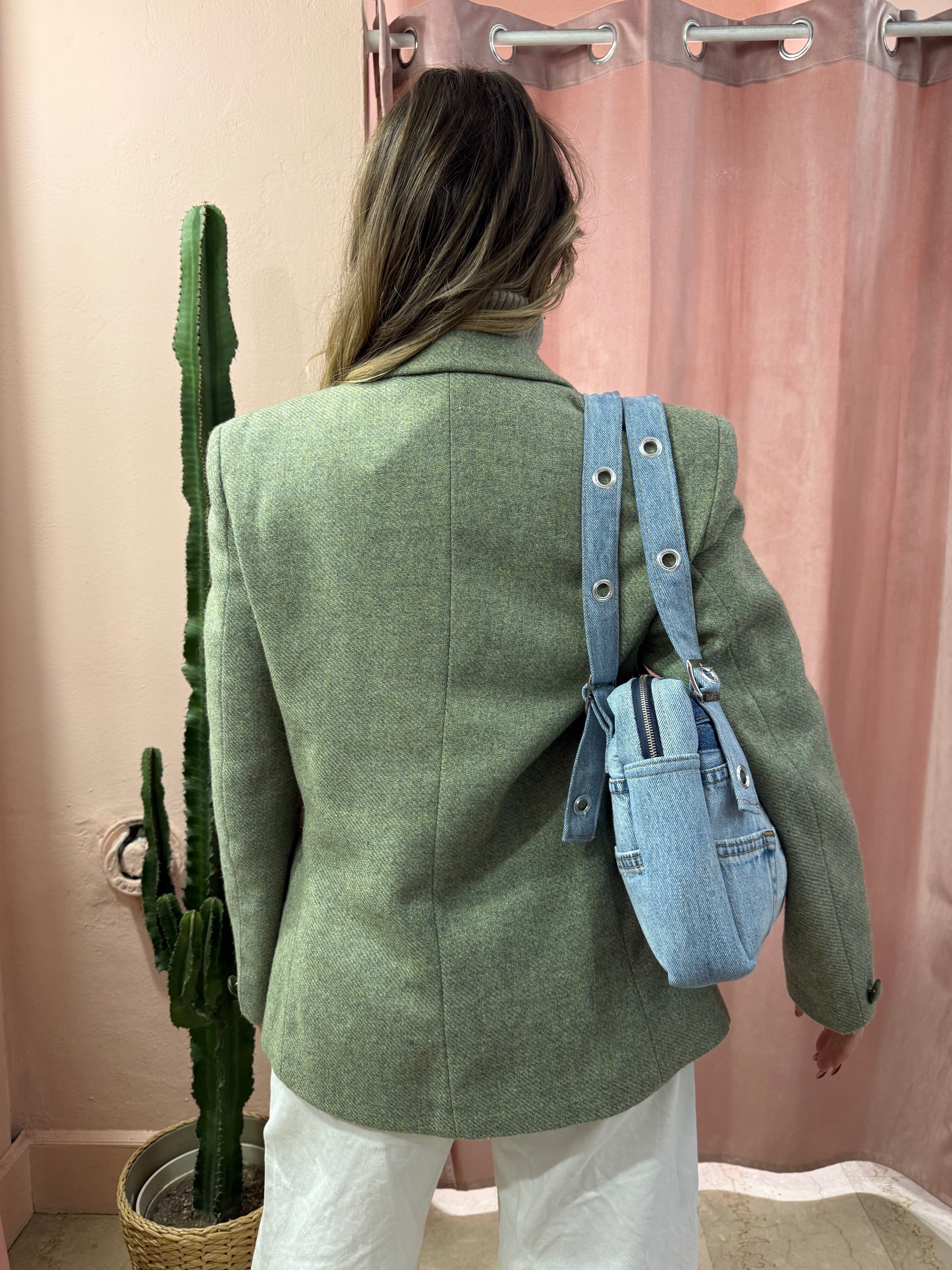 Borsa Levis upcycling denim chiaro