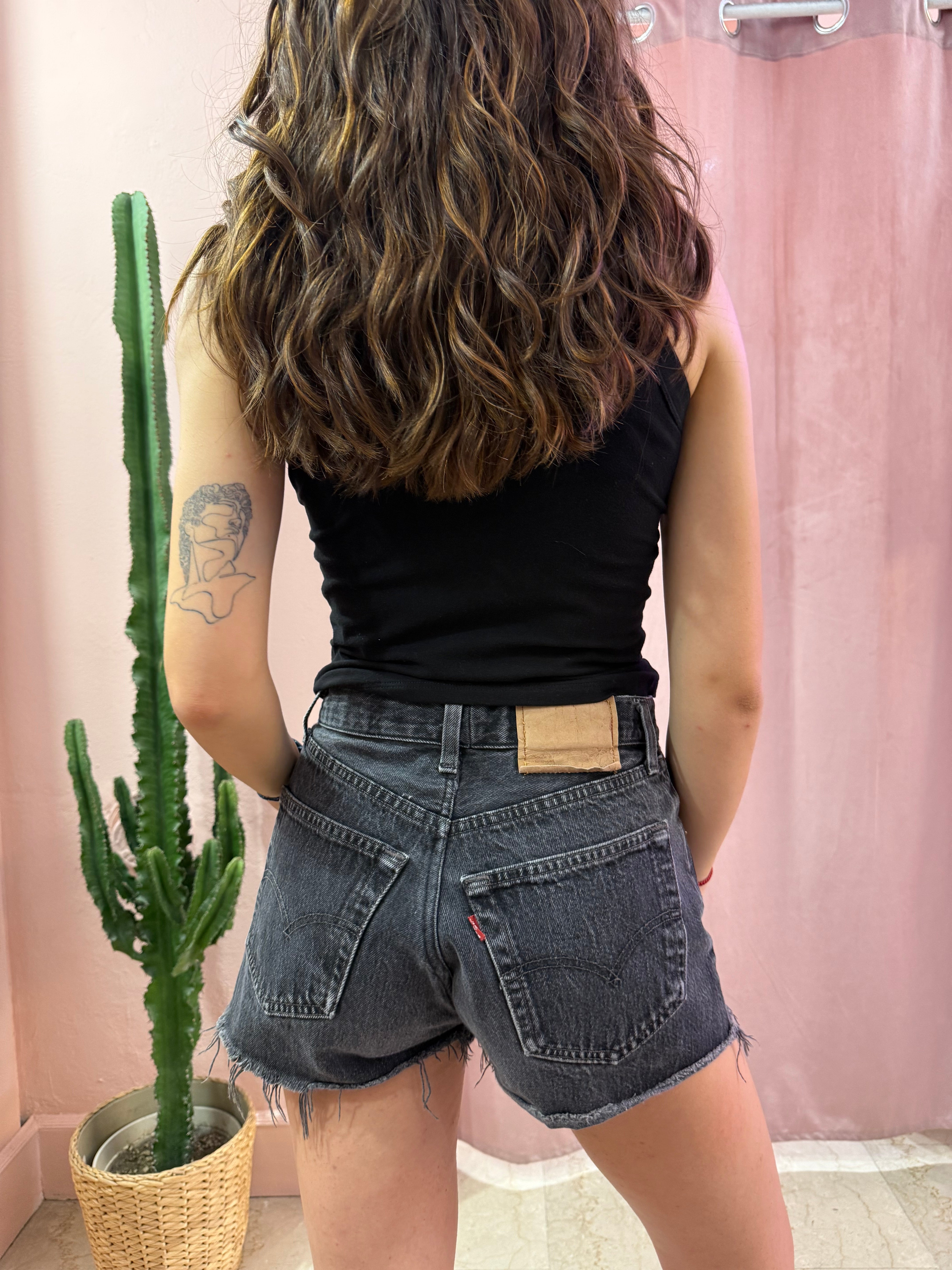 Shorts Levis vintage grigio antracite