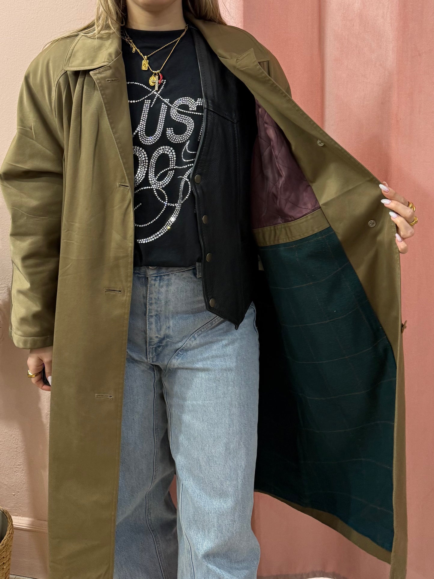 Trench vintage verdone