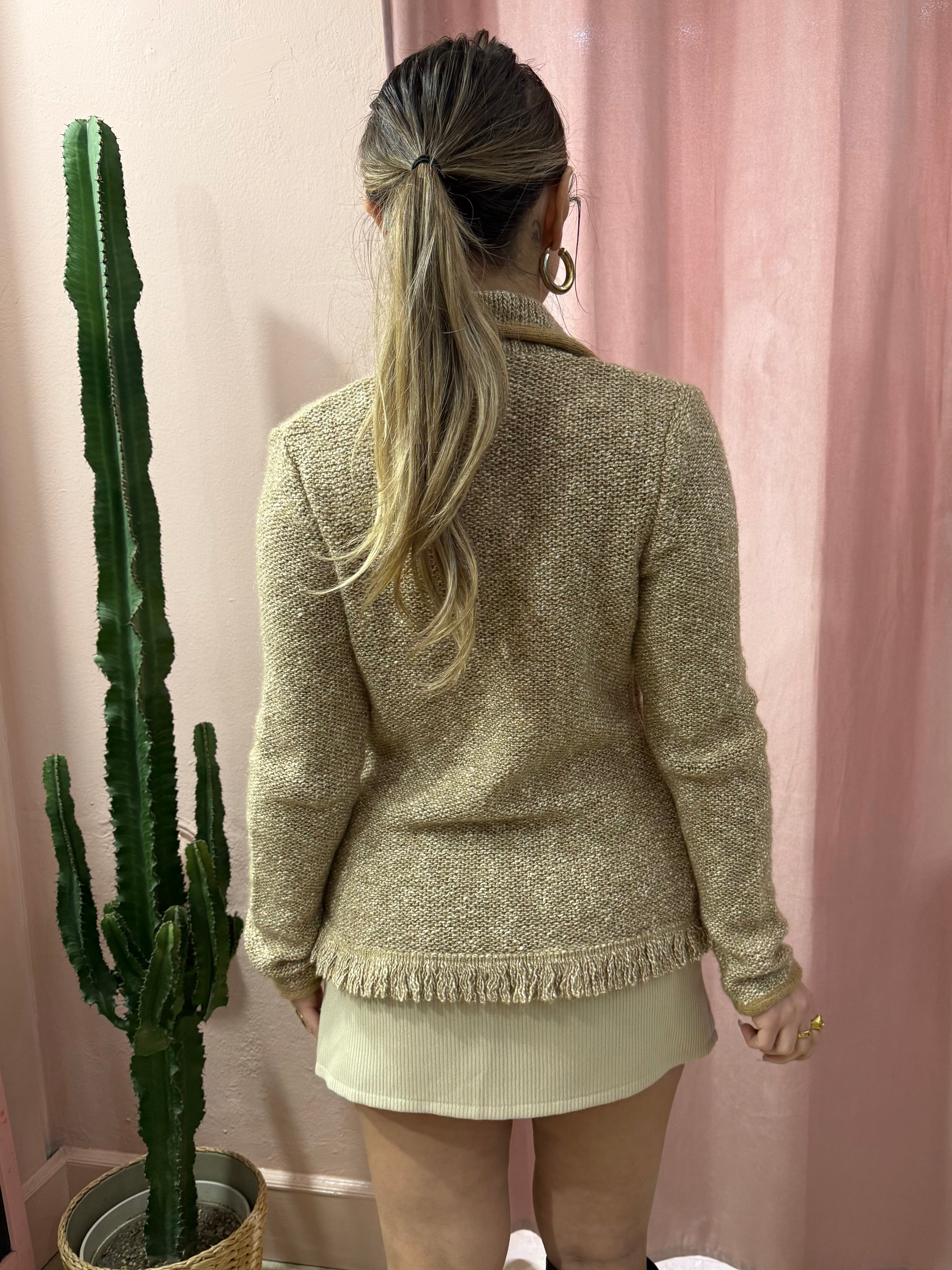 Blazer Intrend in cotone misto lana