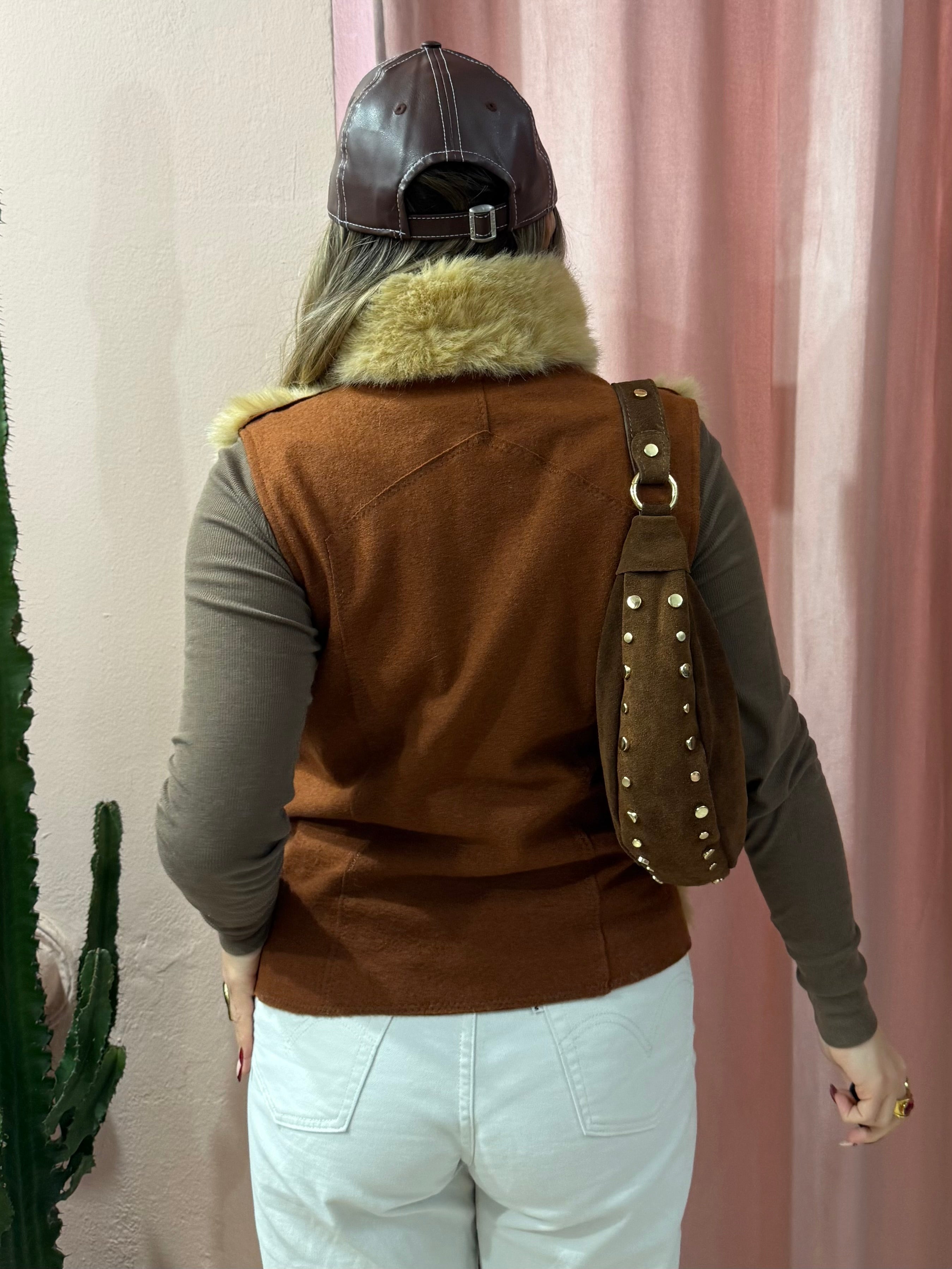 Smanicato in pelliccia sintetica