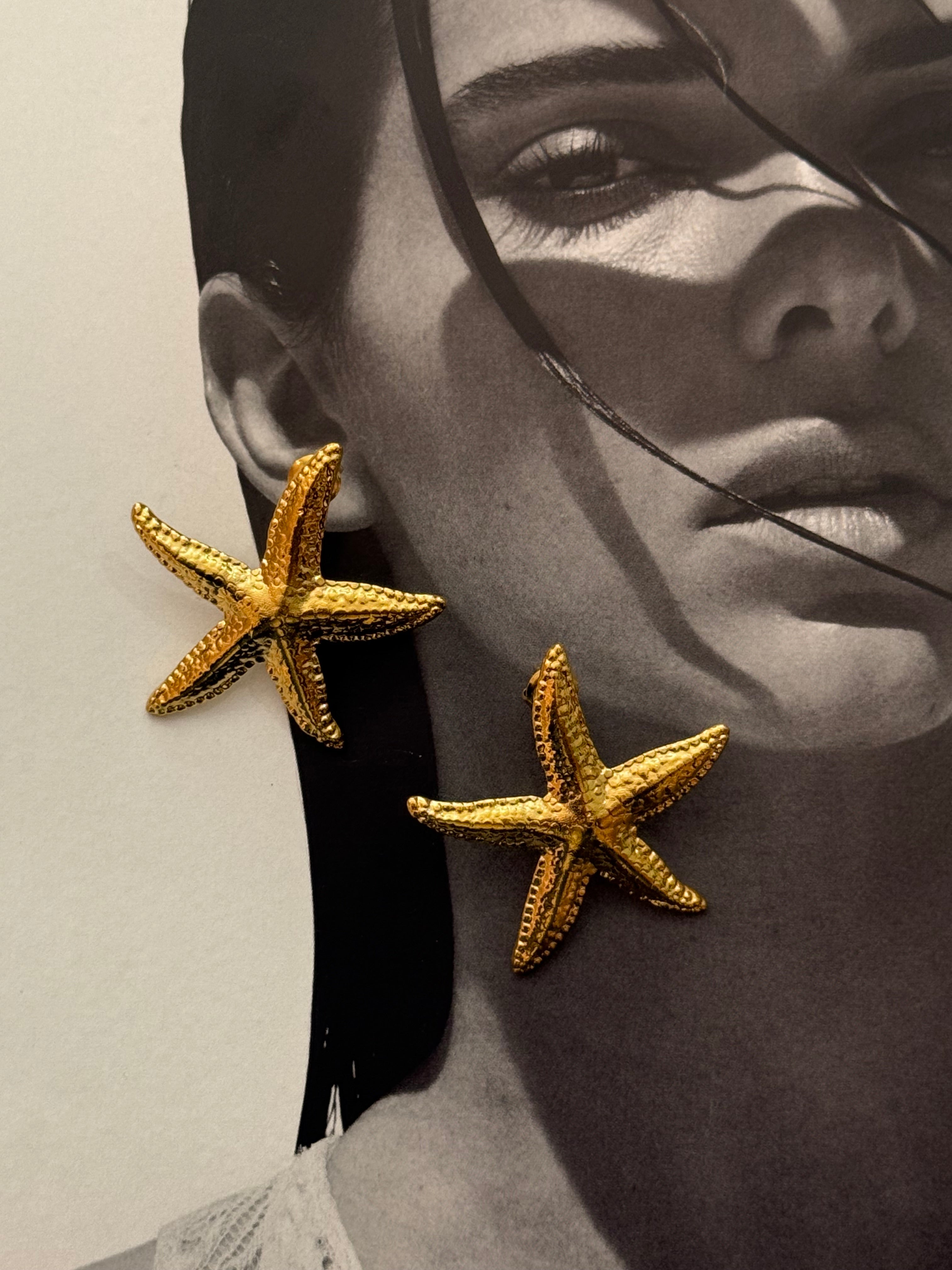 Orecchini stella marina