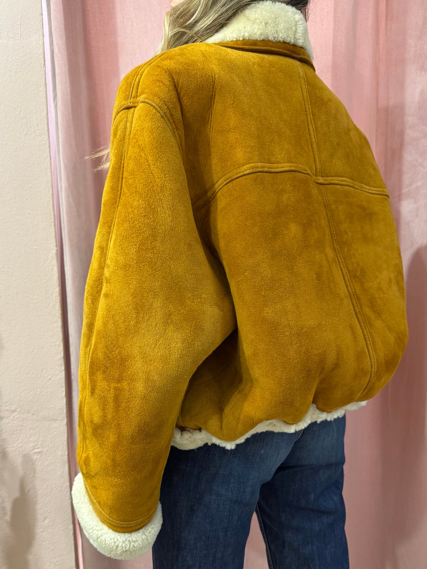 Montone crop cammello