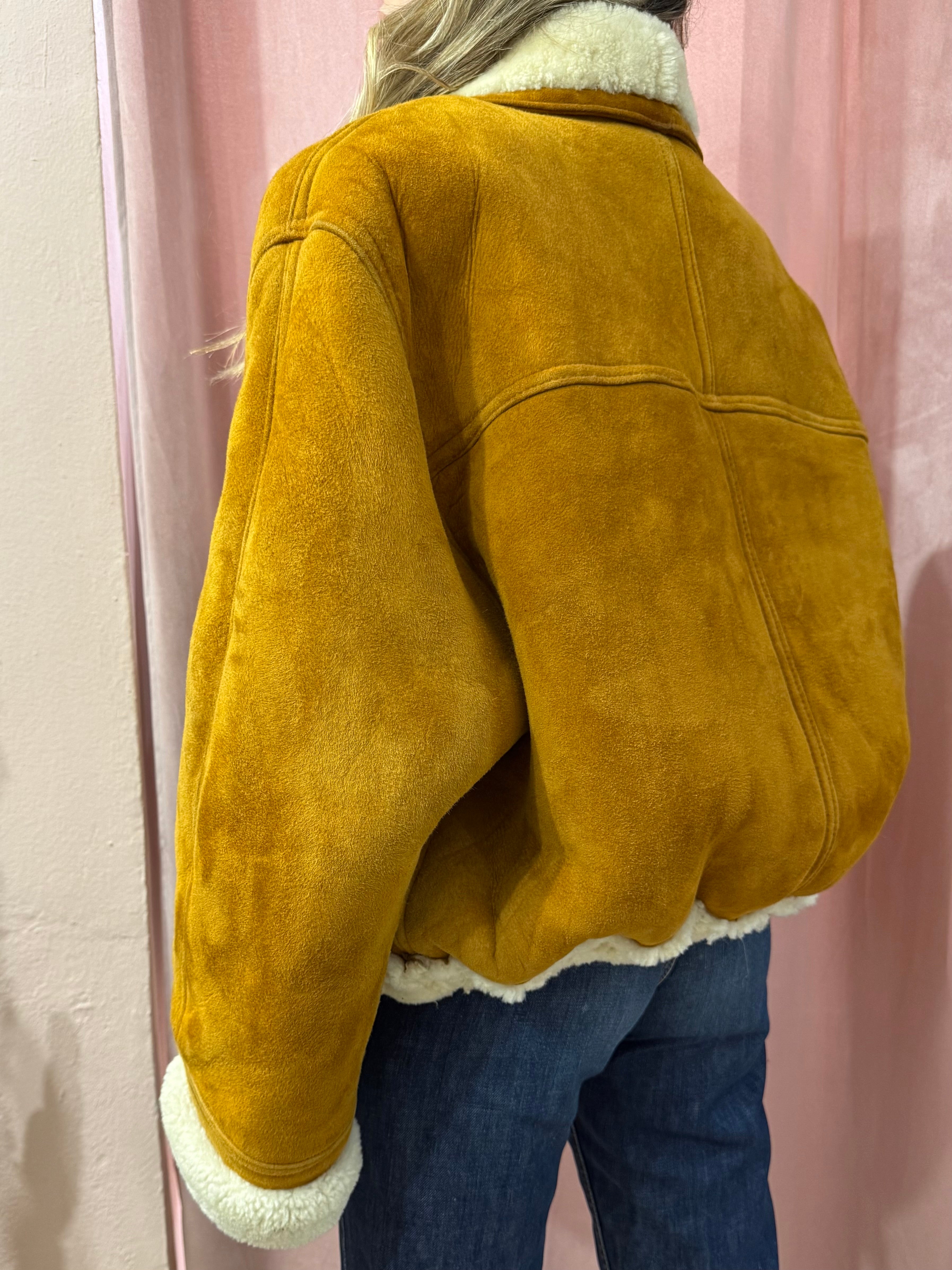 Montone crop cammello