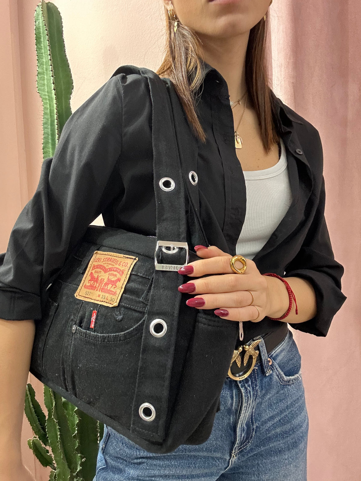 BORSA LEVIS UPCYCLING NERA