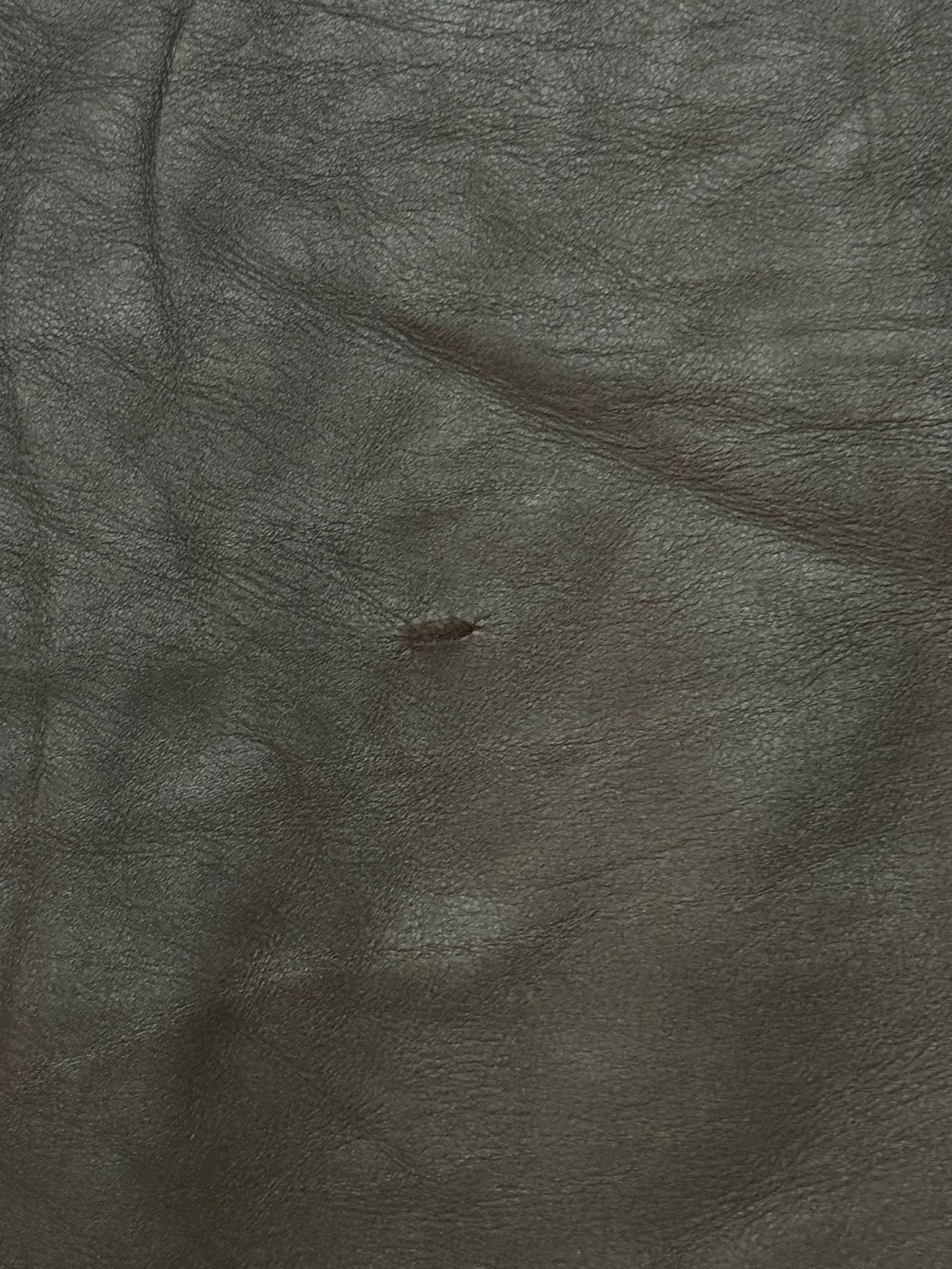 Blazer in pelle cioccolato