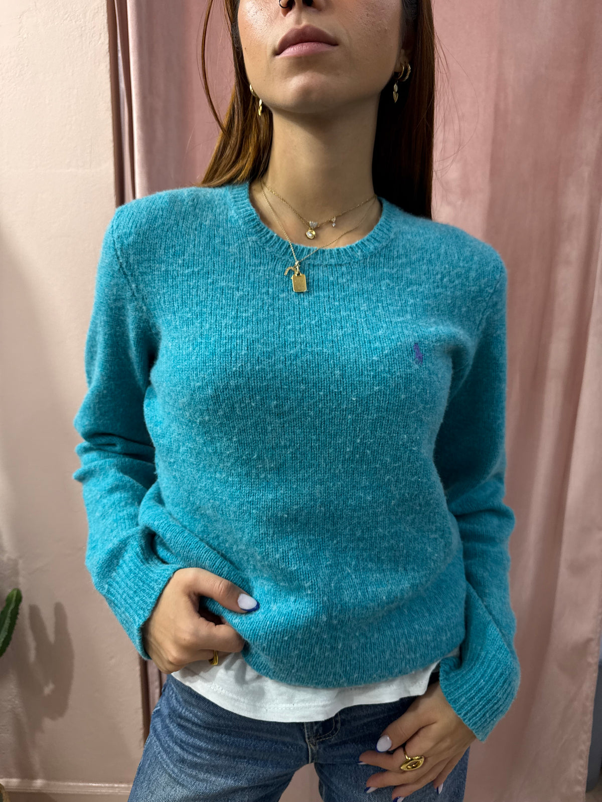 Maglione Ralph Lauren azzurro