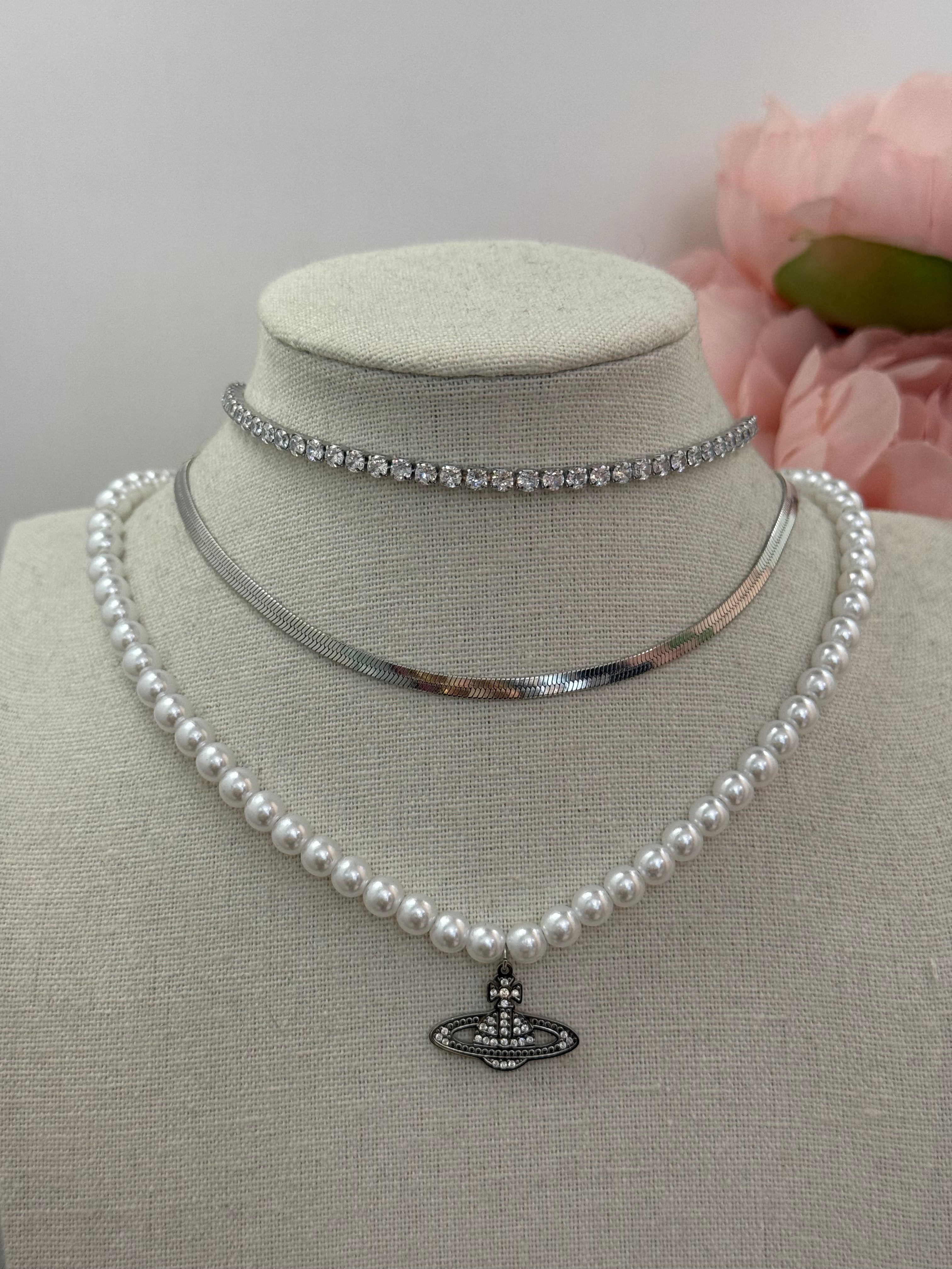 Collana con perle “Vivienne”