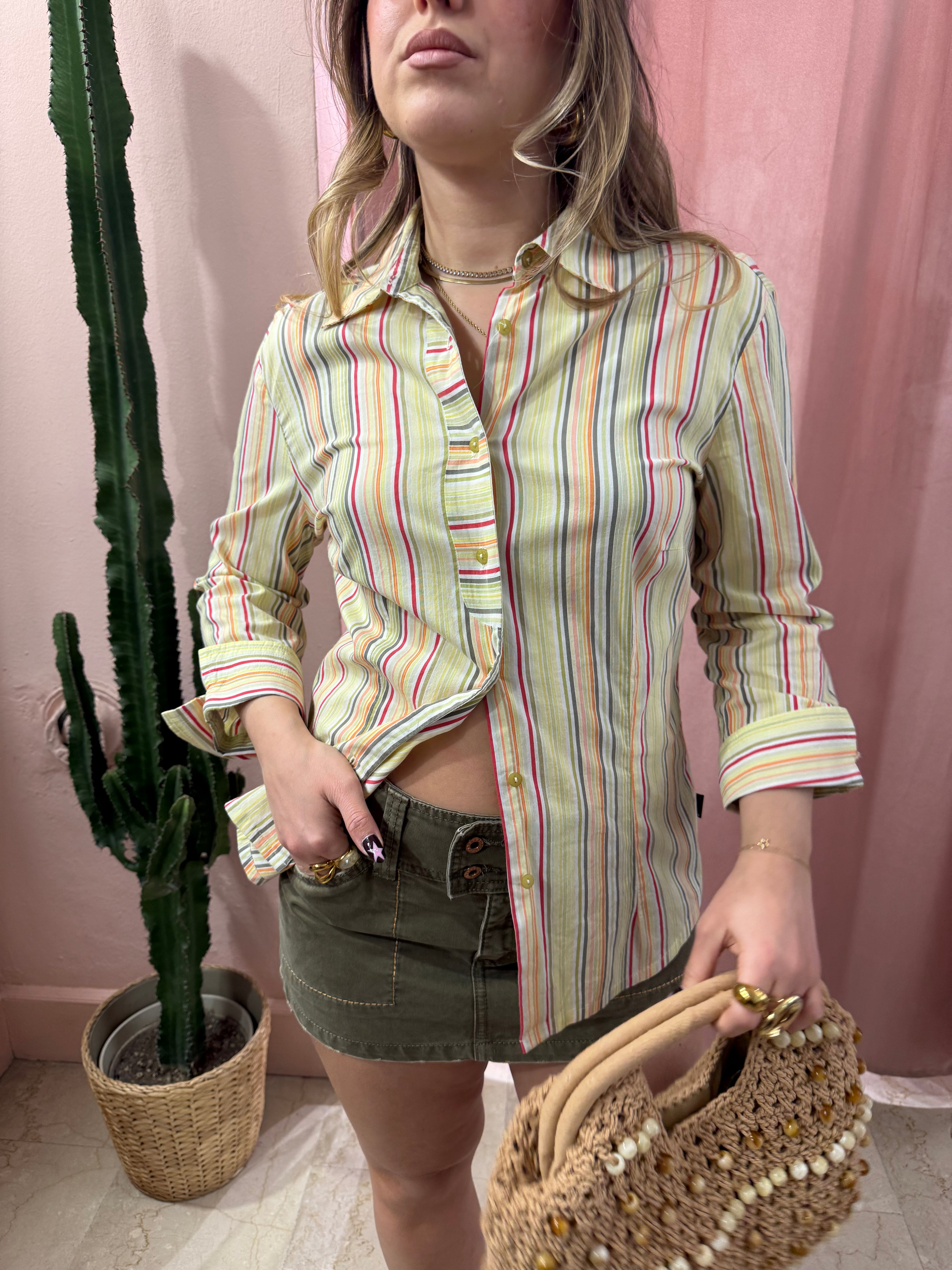 Minigonna Phard verde militare