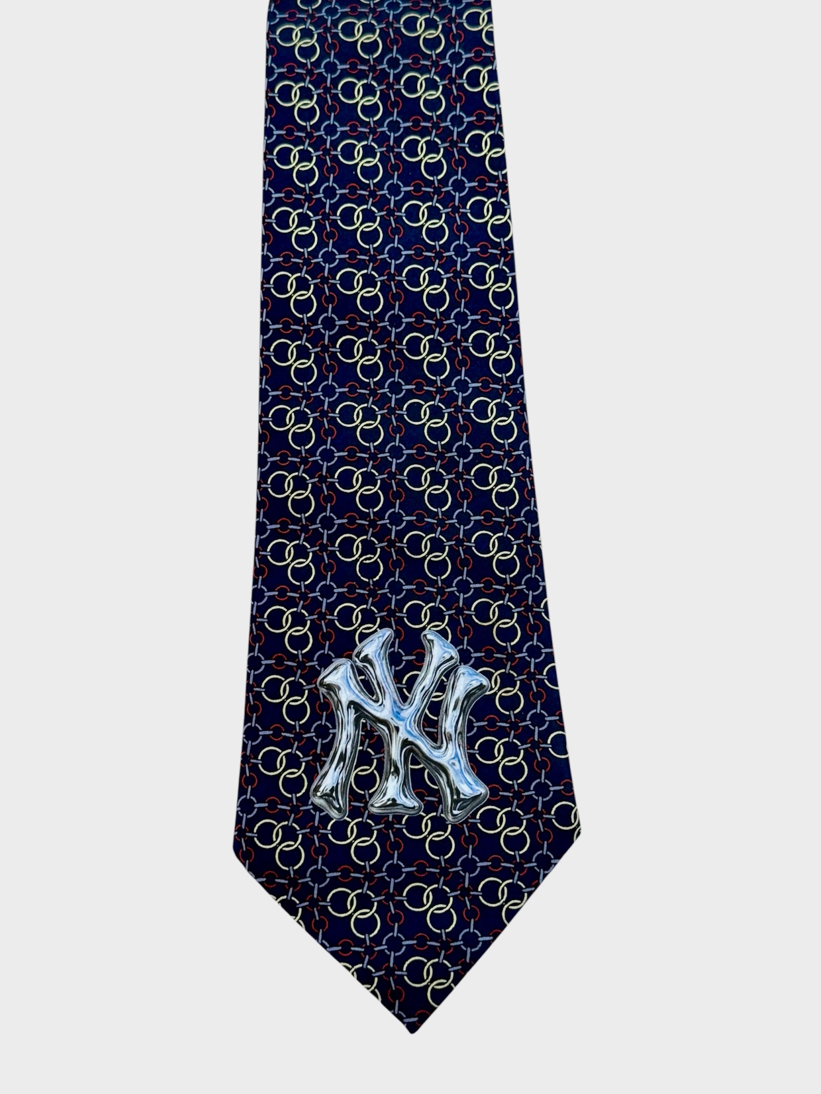 Cravatta New Yankees liquid logo 3D