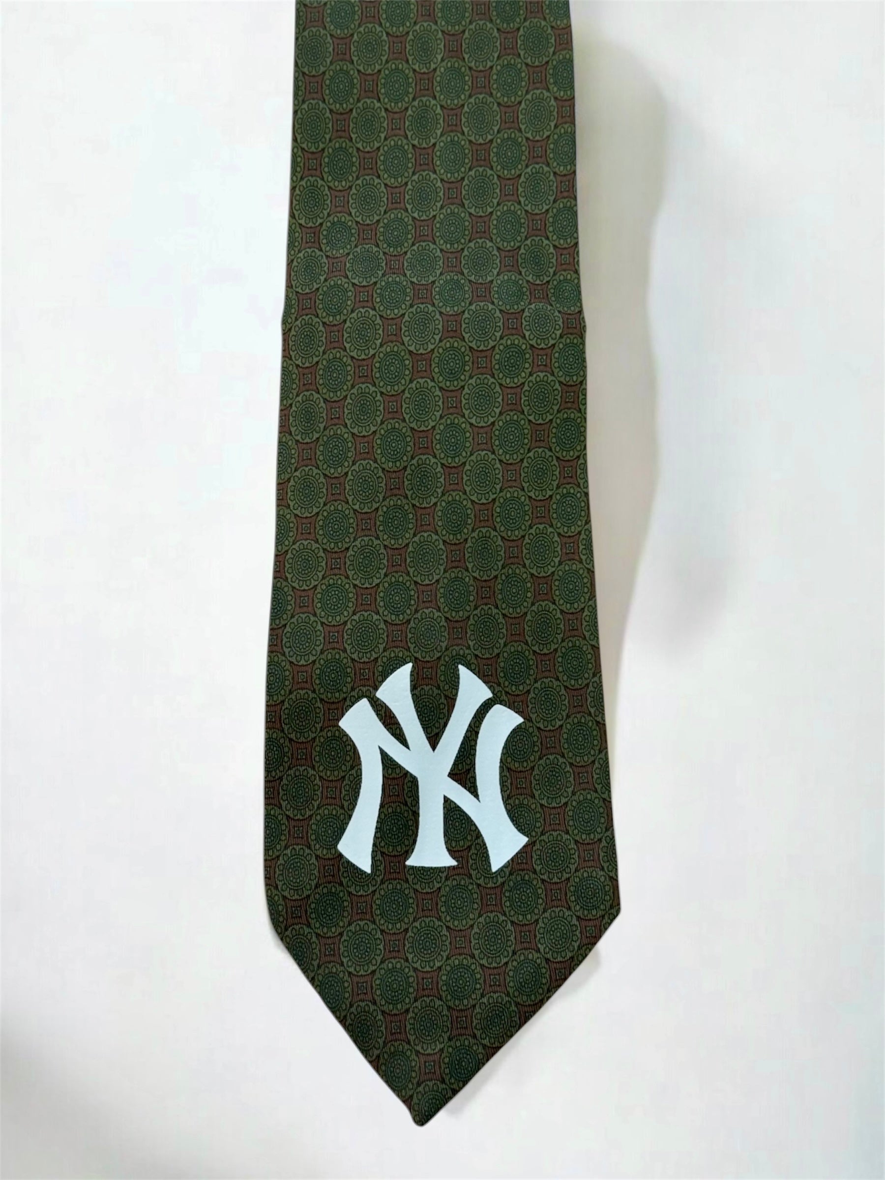 Cravatta New Yankees sul verde