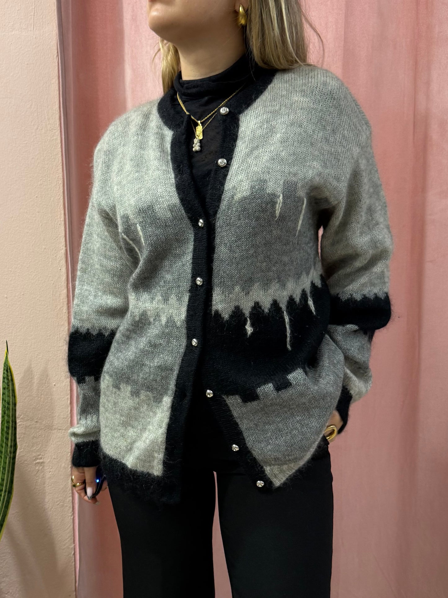 Maglione in kid mohair