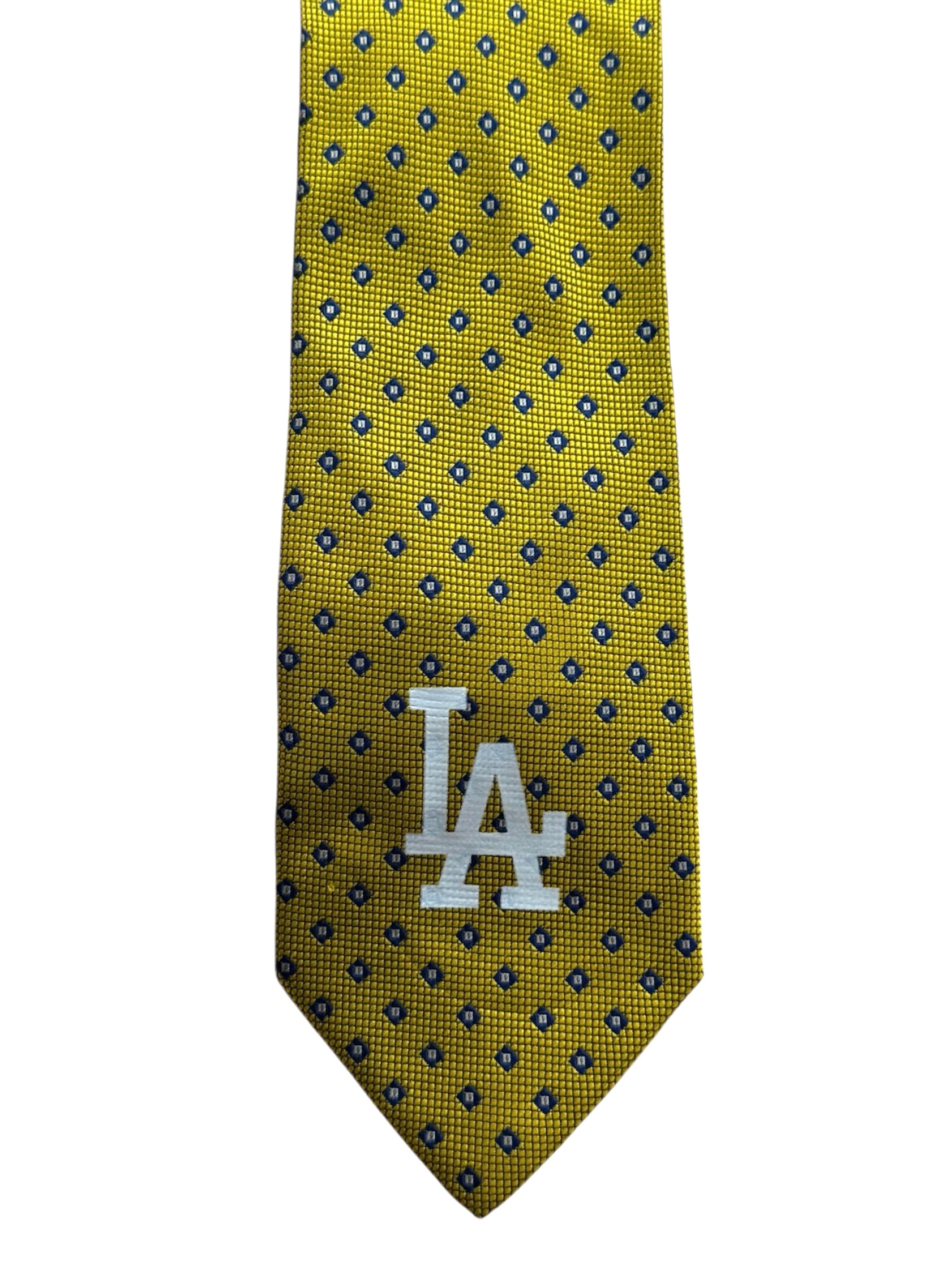 Cravatta New Yankees ocra microfantasia