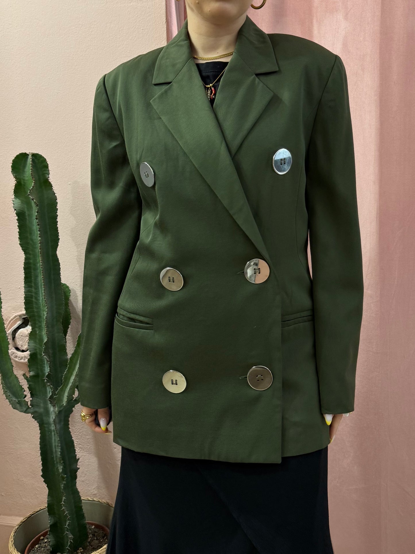 Blazer vintage bottoni maxi