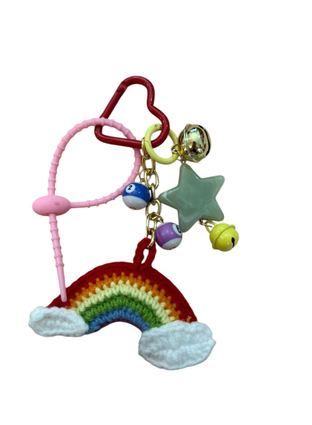 Charms da borsa crochet - più modelli