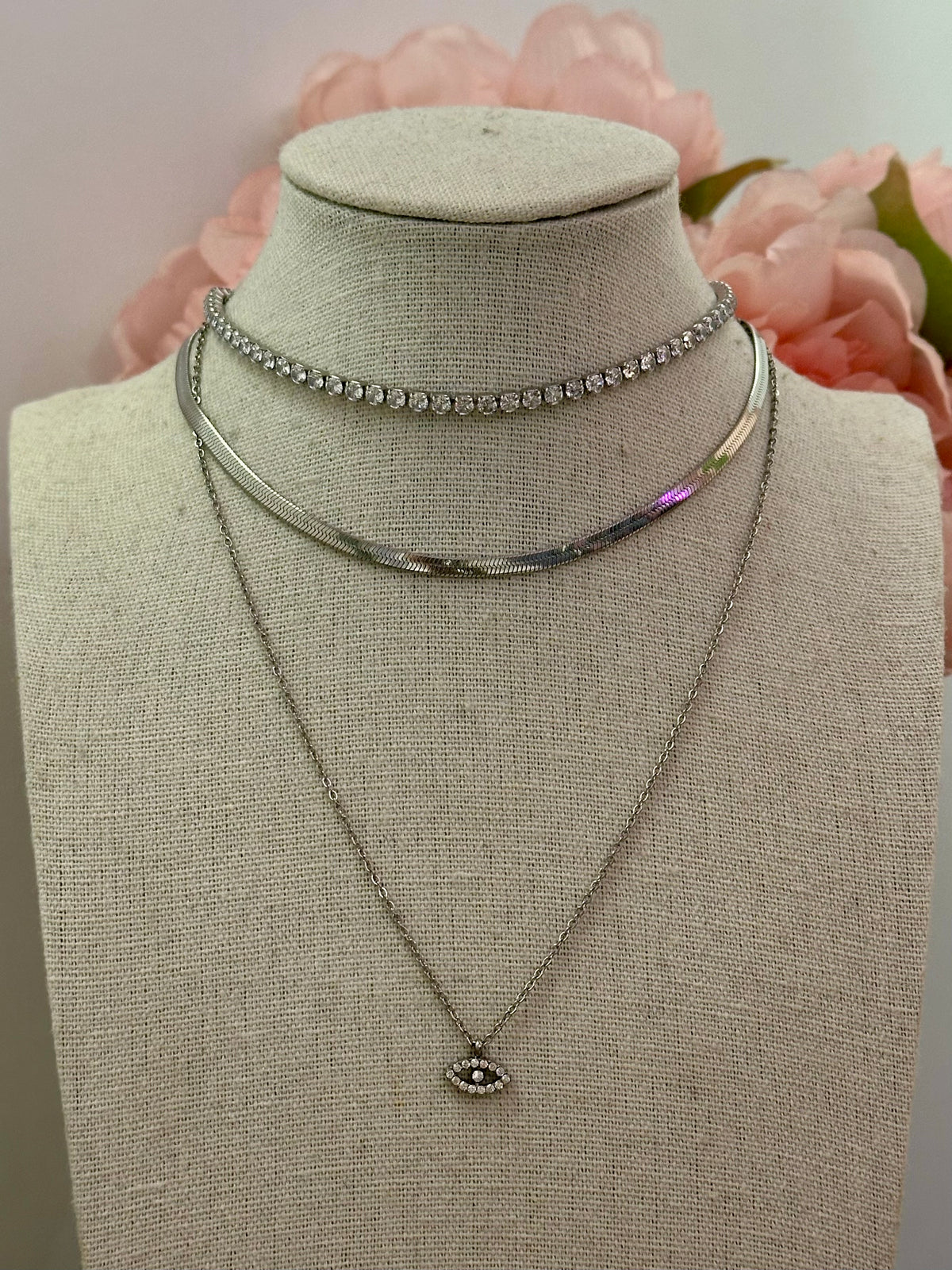 Collana occhio di fatima