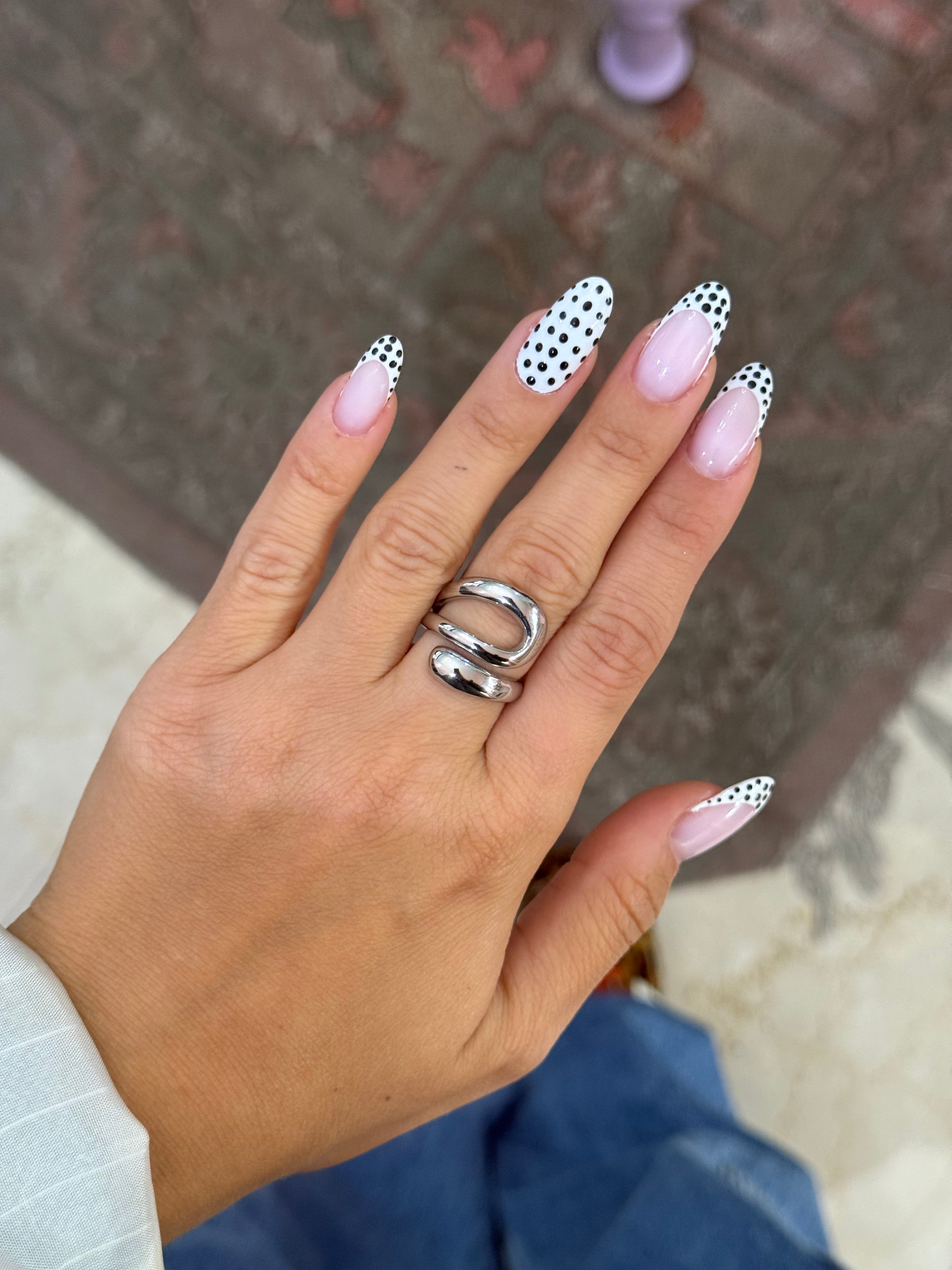 Anello “Vibe” gold/silver