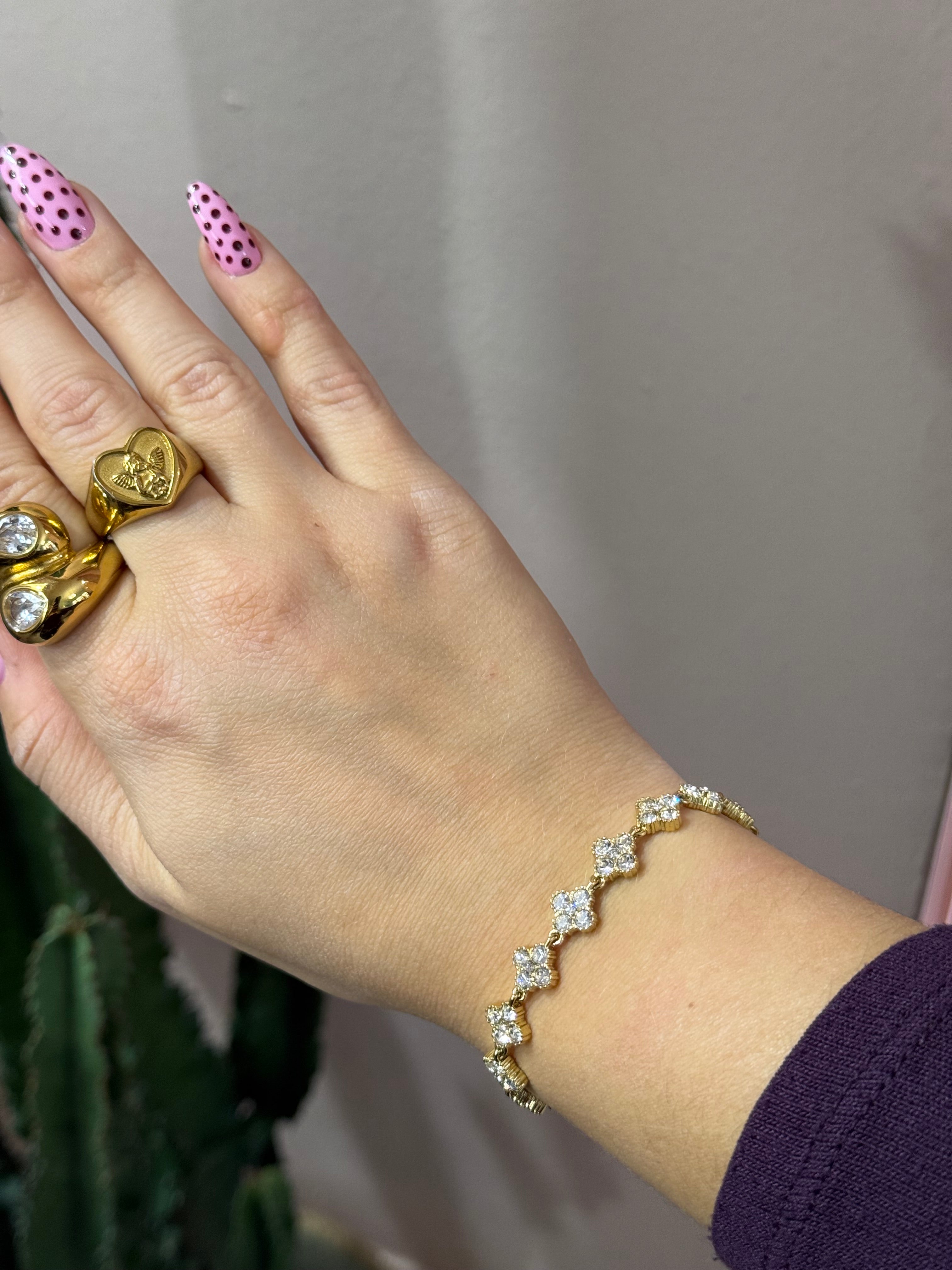 Bracciale “Cleef” gold