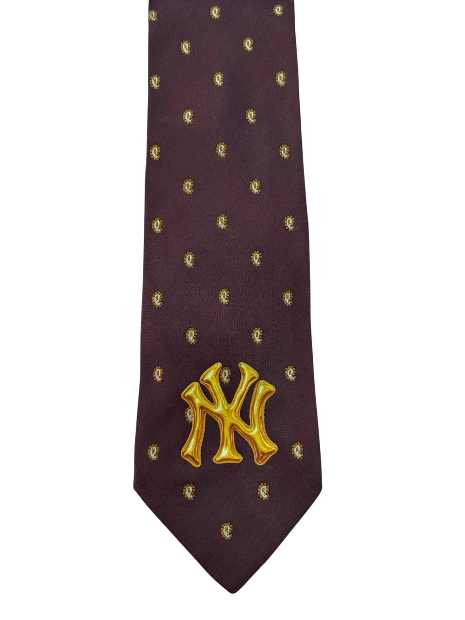 Cravatta New Yankees liquid gold logo